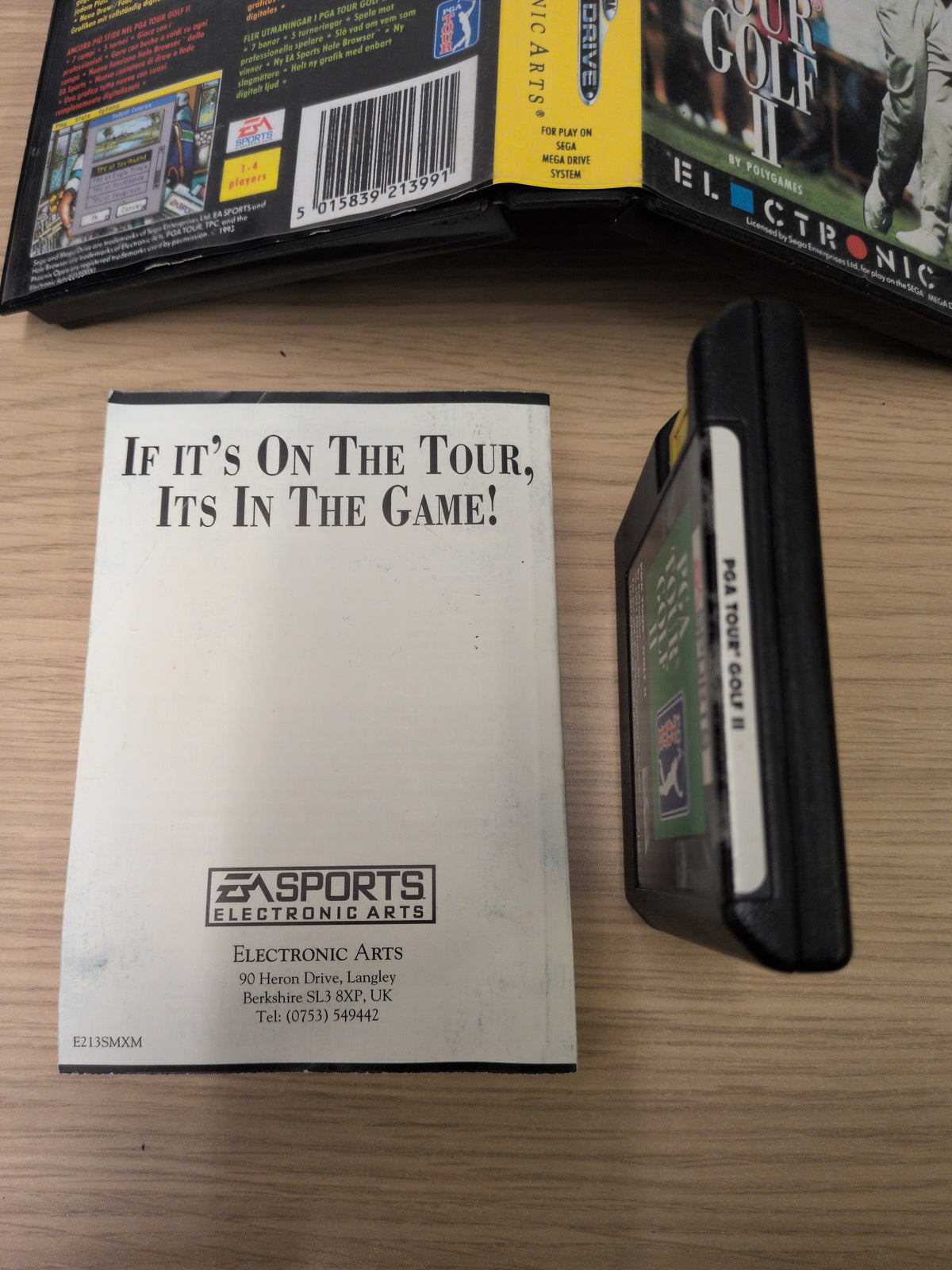 PGA Tour Golf II Sega Mega Drive game