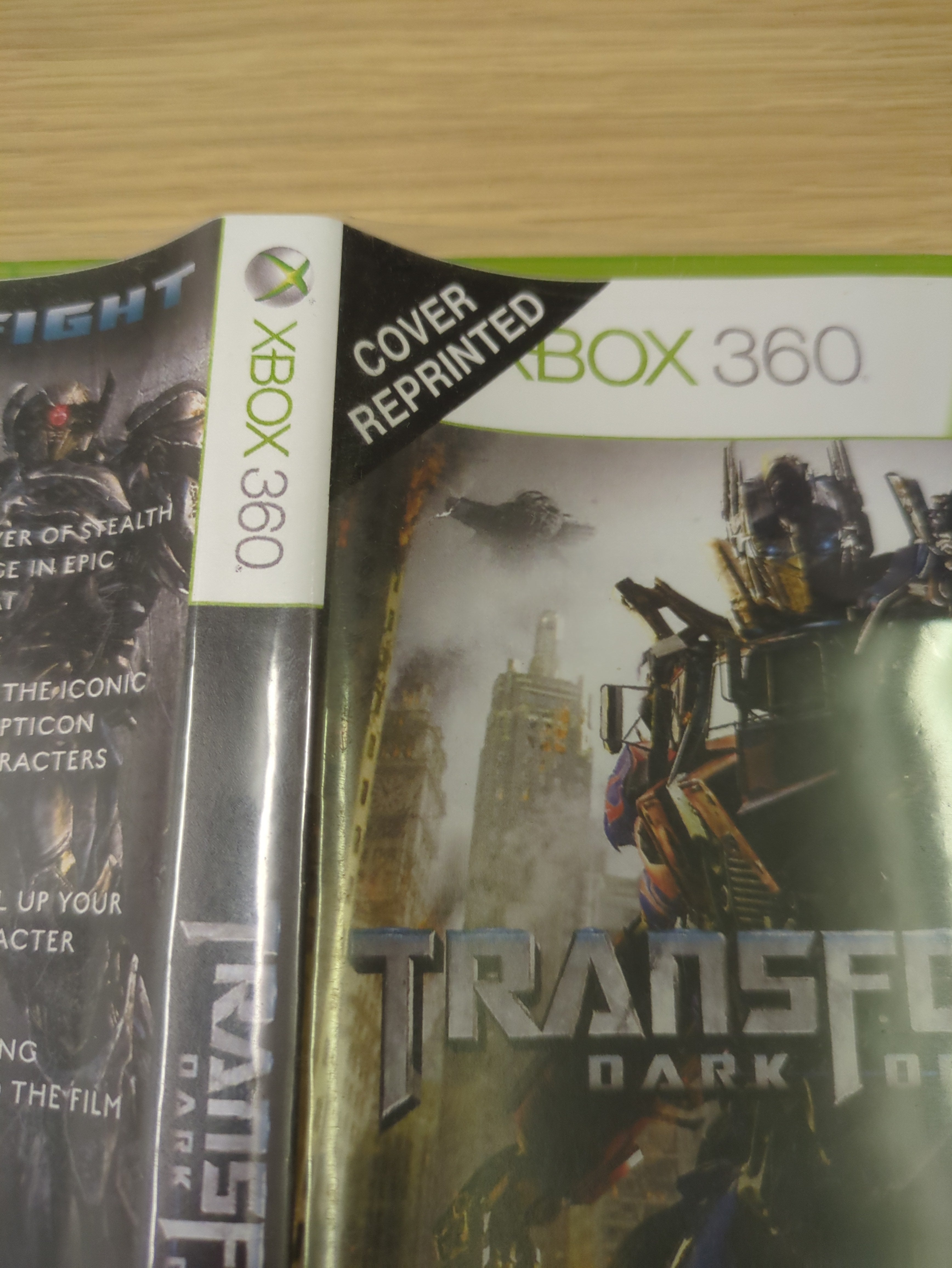 Transformers Dark of The Moon Xbox 360 game