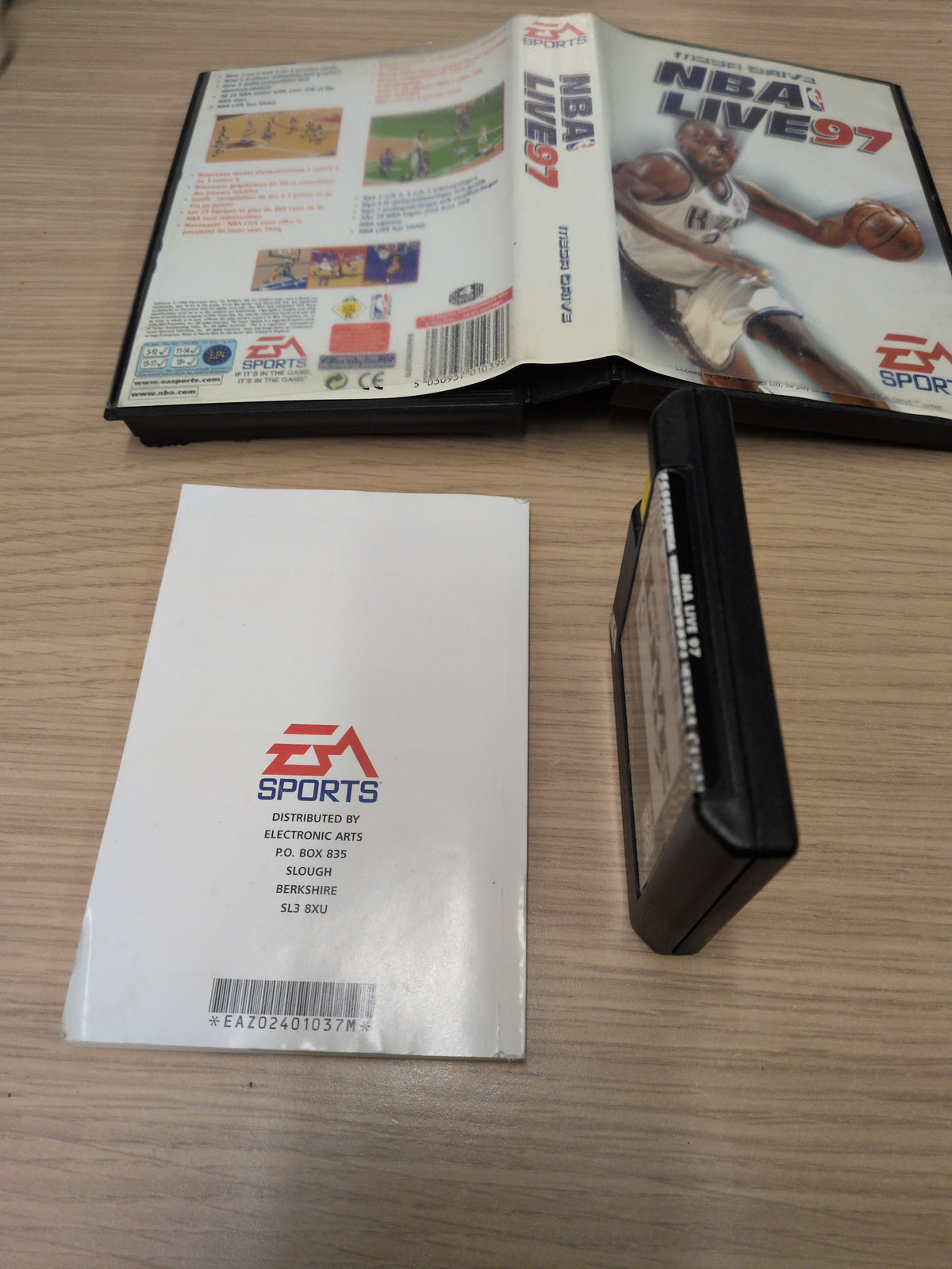NBA Live '97 Sega Mega Drive game