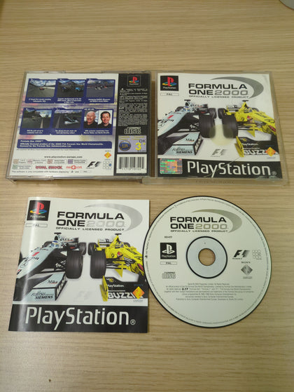 Formula One 2000 Sony PS1 game