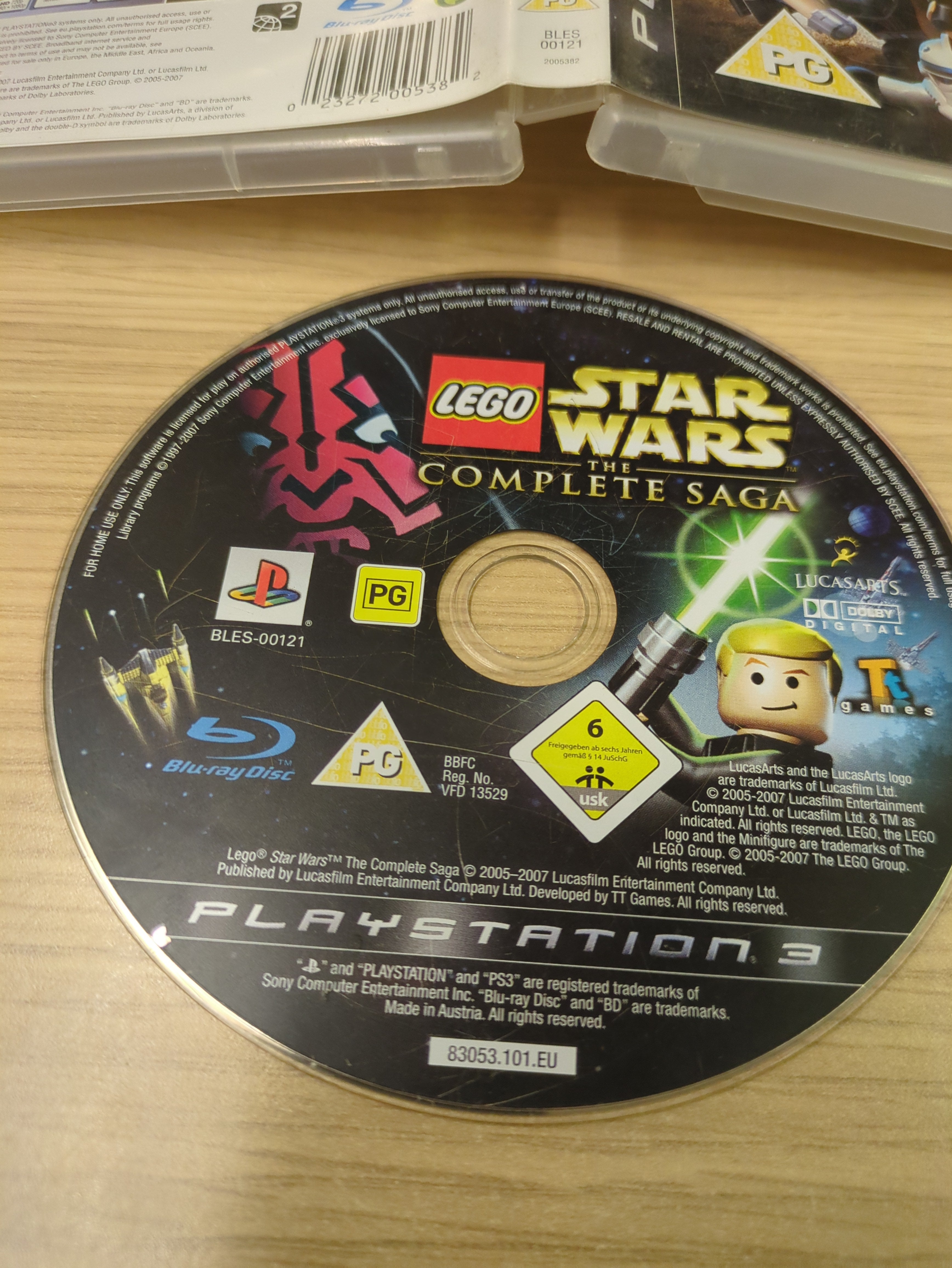 LEGO Star Wars The Complete Saga Sony PS3 game
