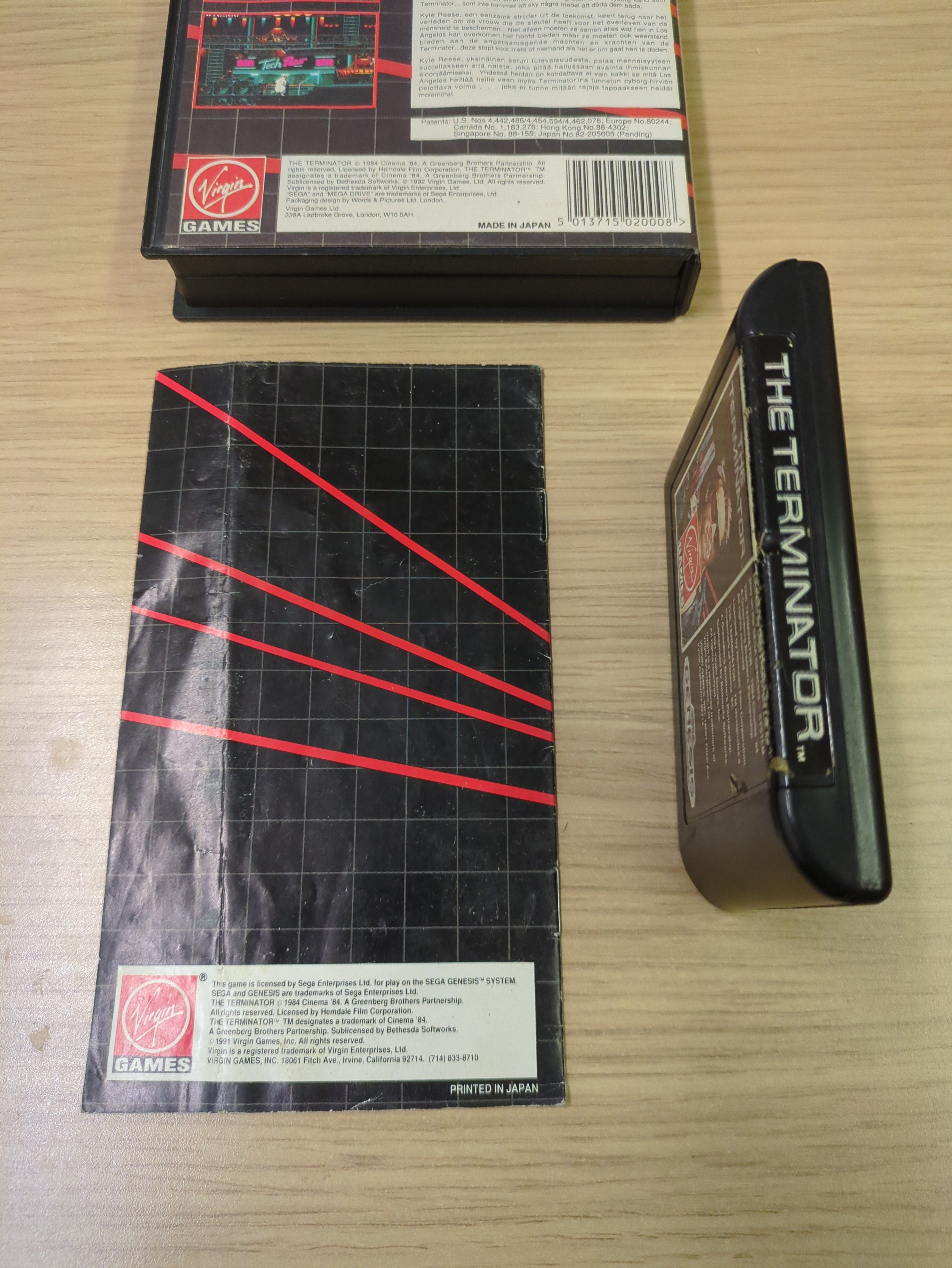 The Terminator Sega Mega Drive game
