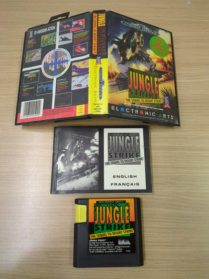Jungle Strike: The Sequel to Desert Strike Sega Mega Drive game