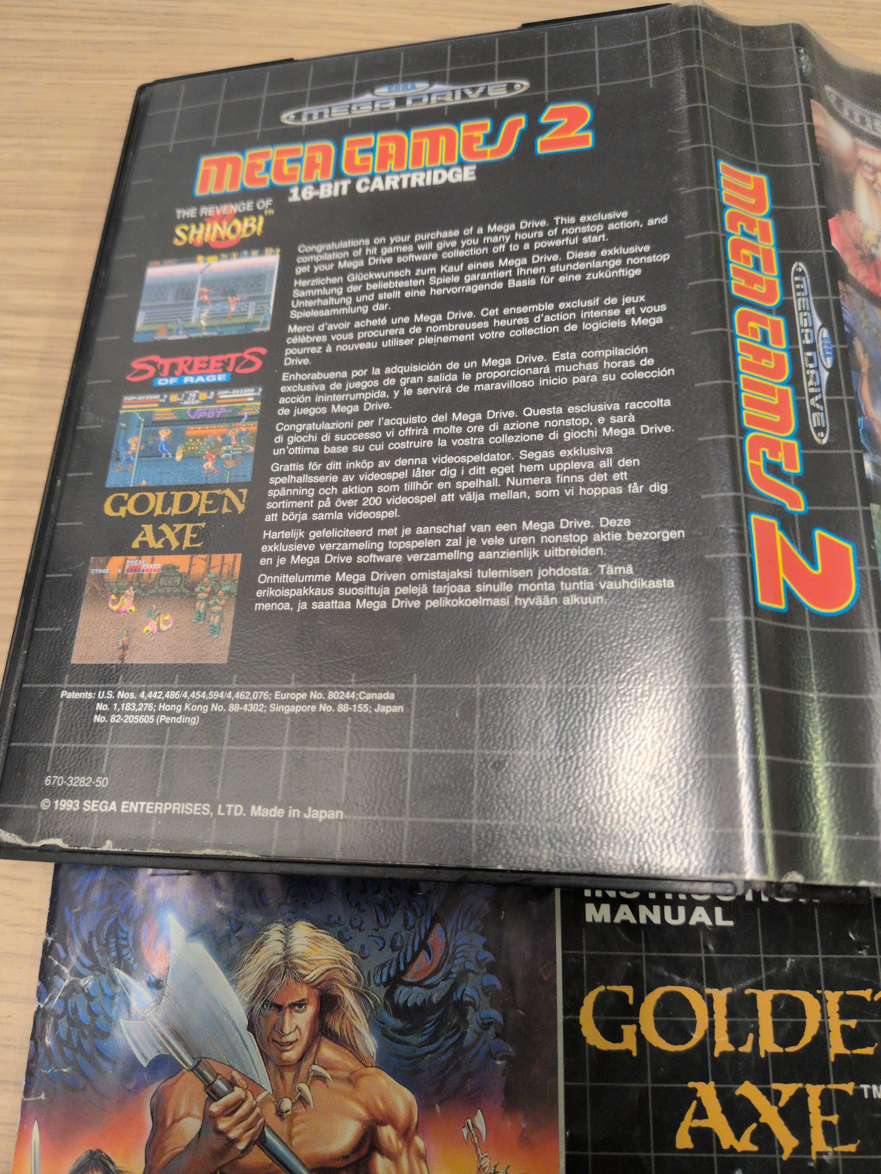 Mega Games 2 Sega Mega Drive game
