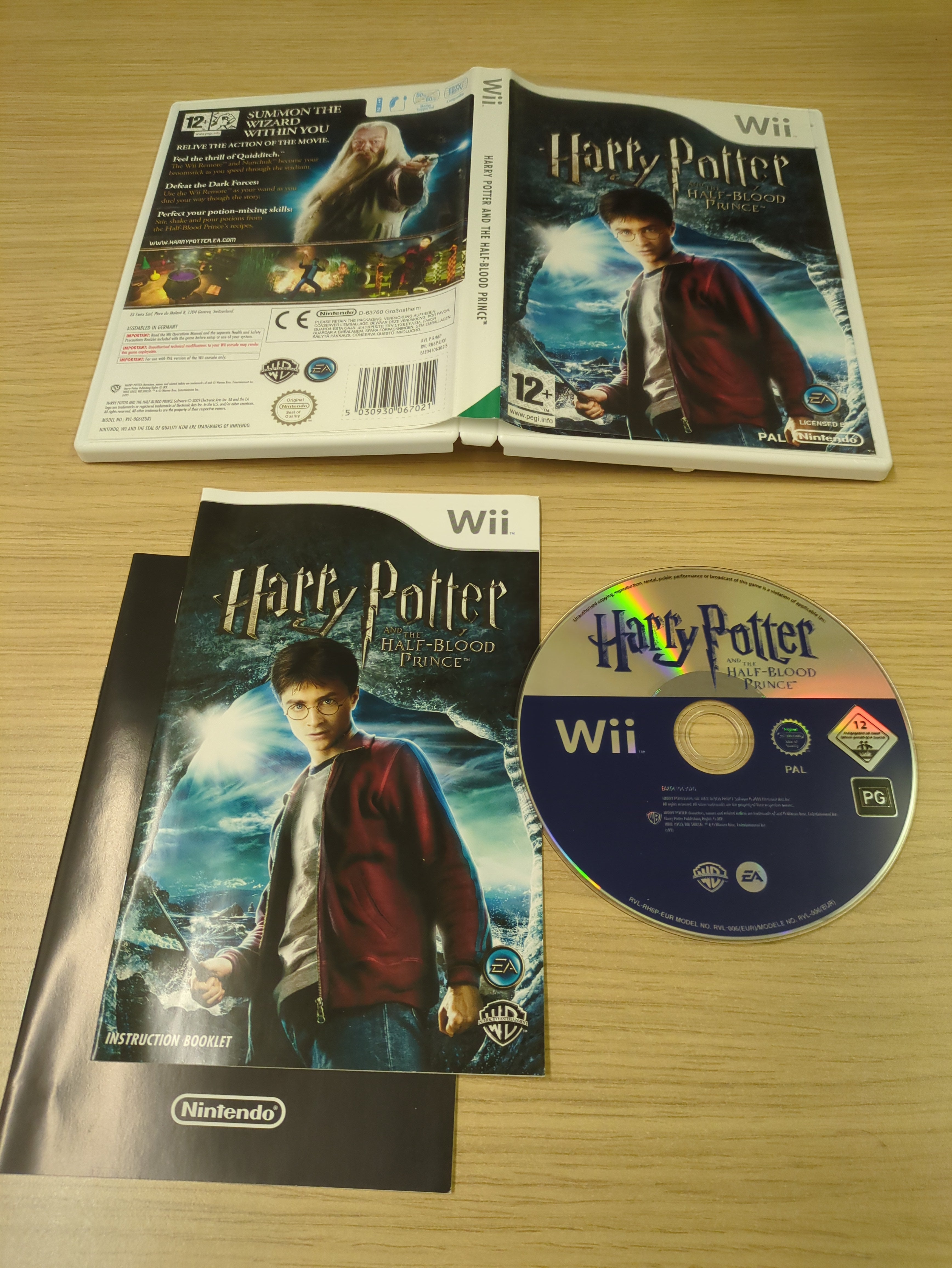 Harry Potter And The Half-Blood Prince Nintendo Wii game