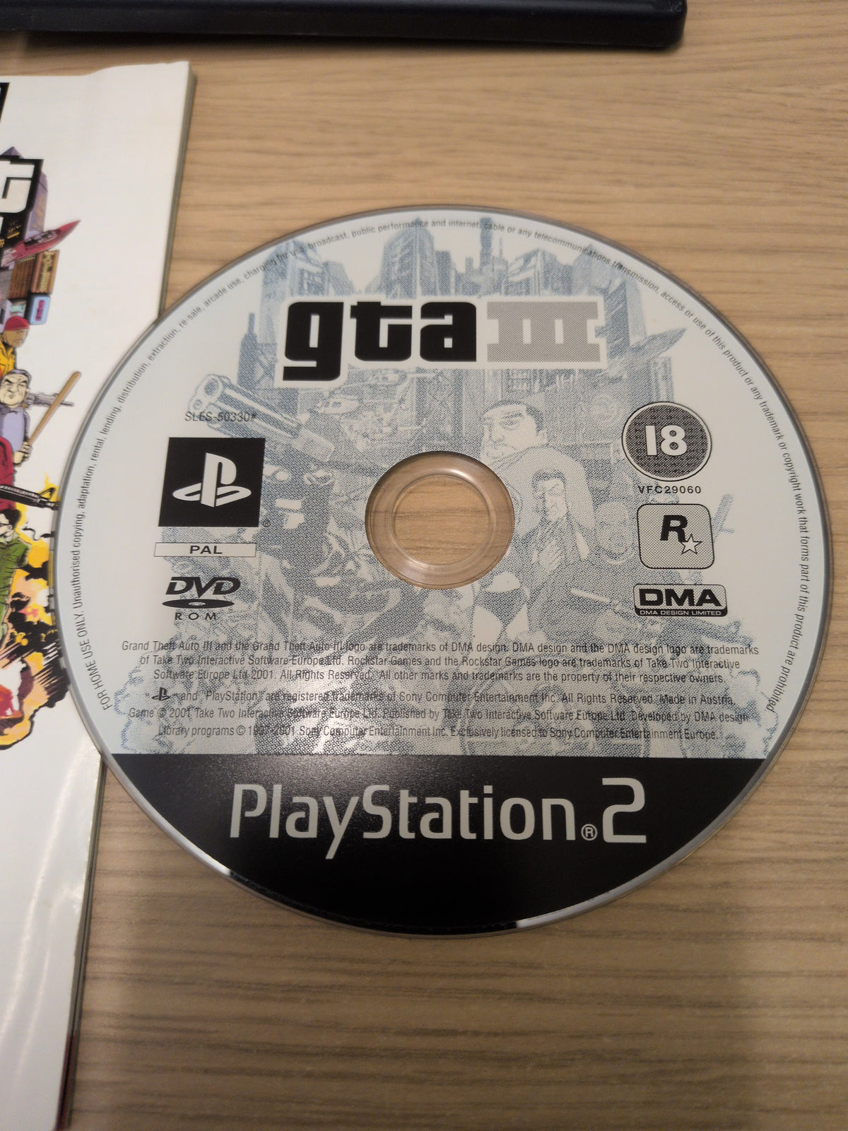 Grand Theft Auto III Sony PS2 game
