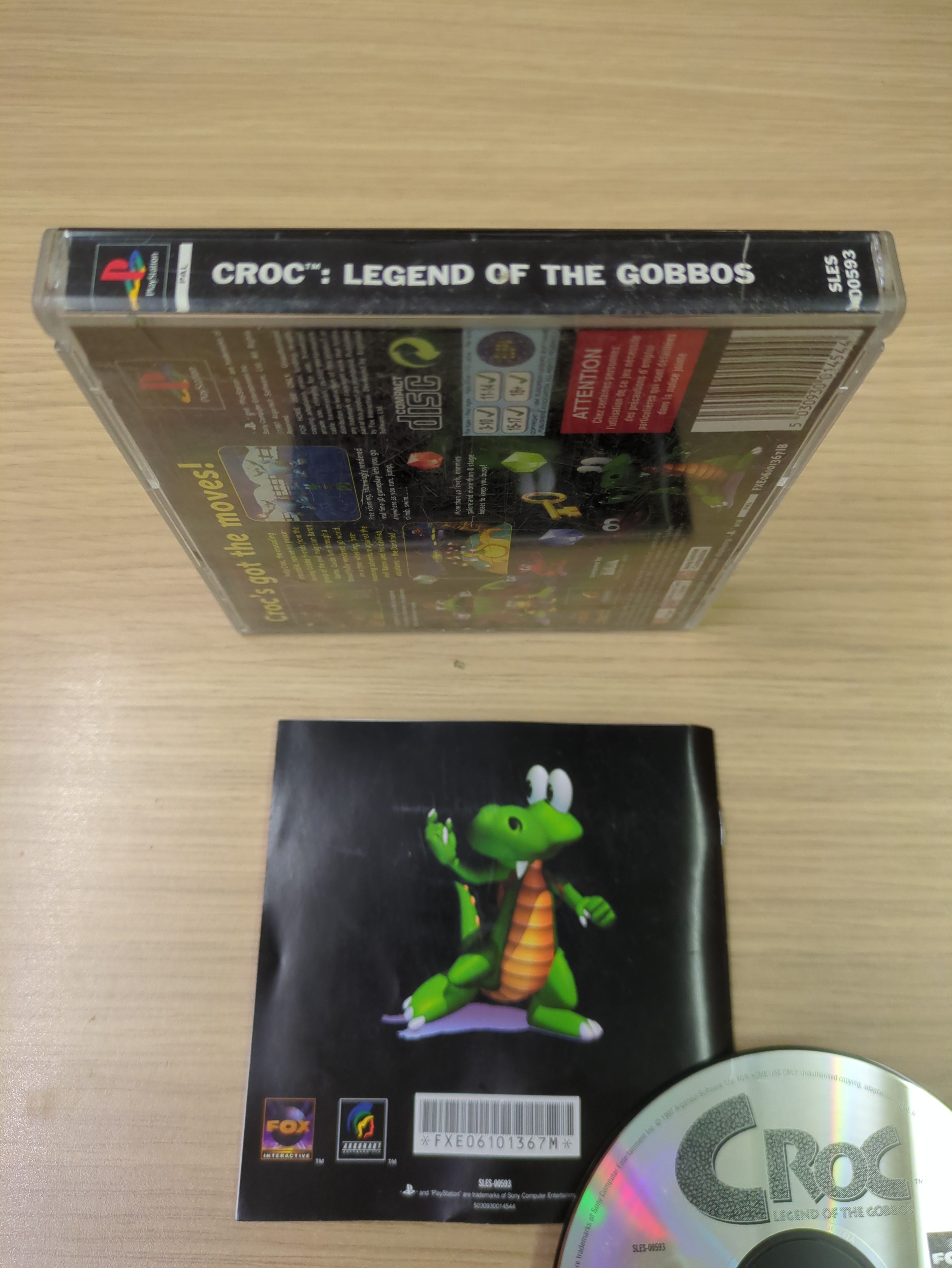 Croc: Legend of the Gobbos Sony PS1 game