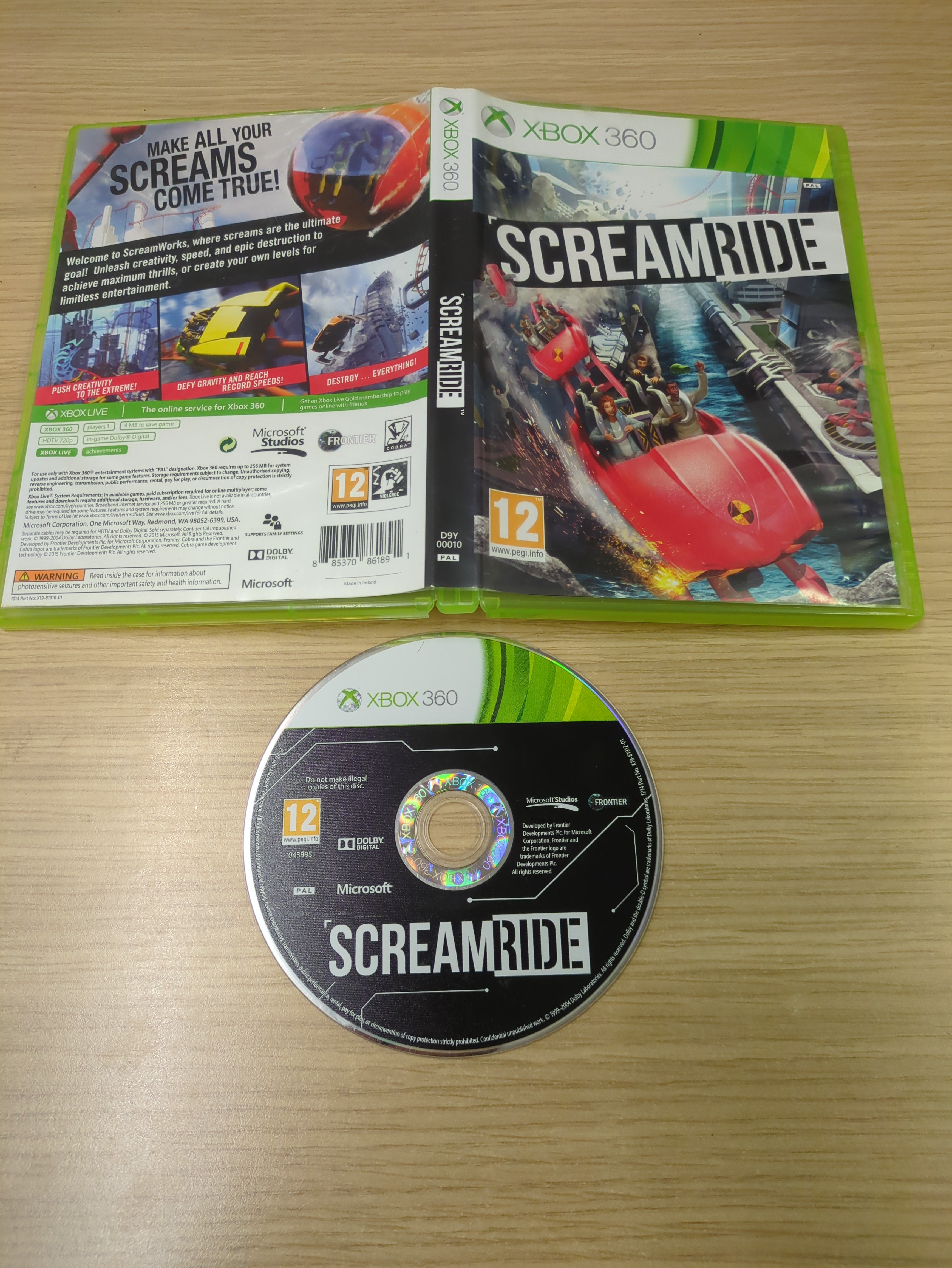 ScreamRide Xbox 360 game