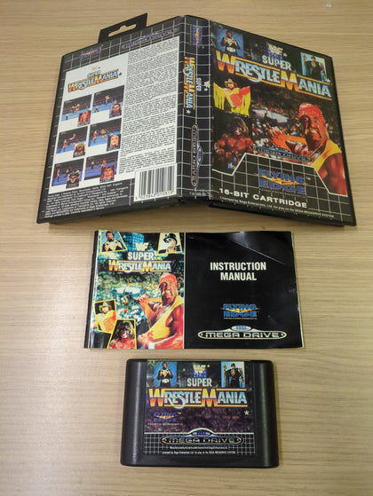WWF Super Wrestlemania Sega Mega Drive game