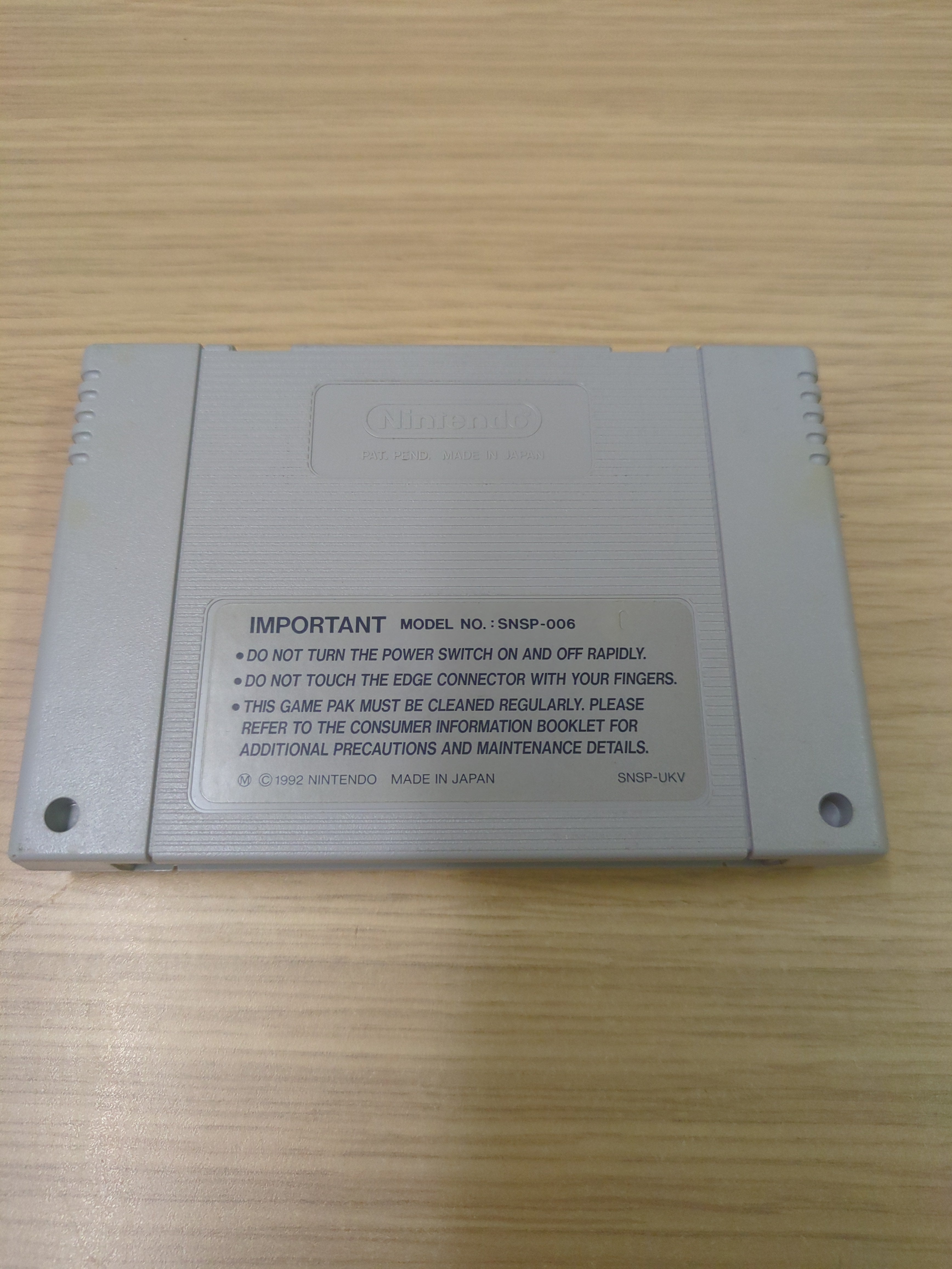 Jurassic Park Super Nintendo SNES game Cart Only