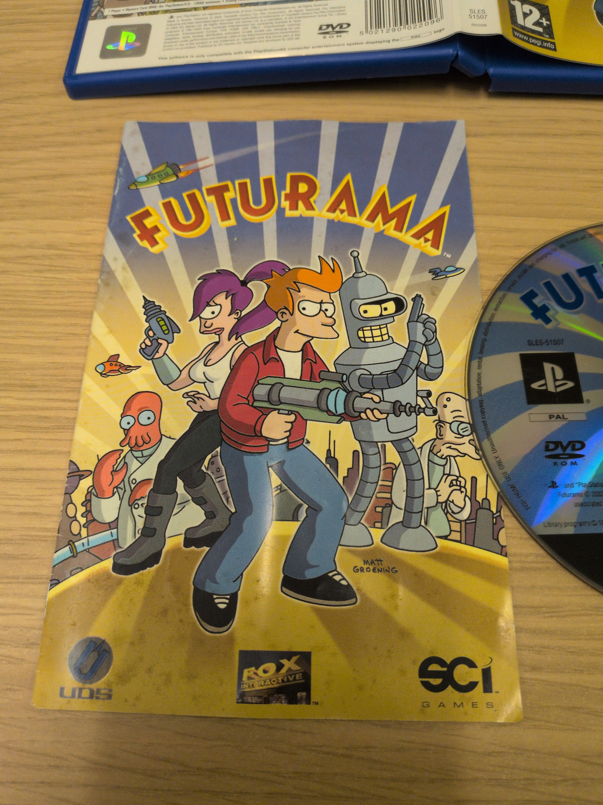 Futurama Sony PS2 game