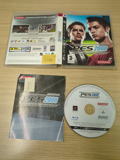 Pro Evolution Soccer 2008 Sony PS3 game