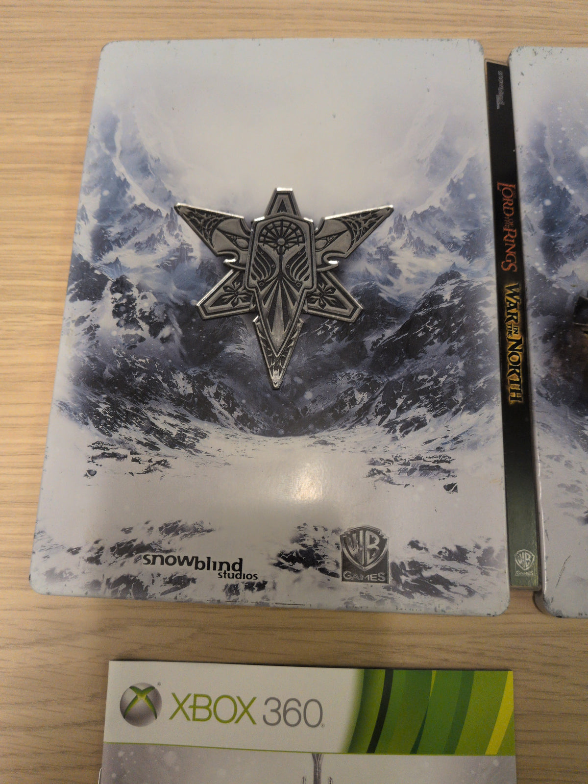 The Lord of The Rings War In The North Steelbook Xbox 360 game