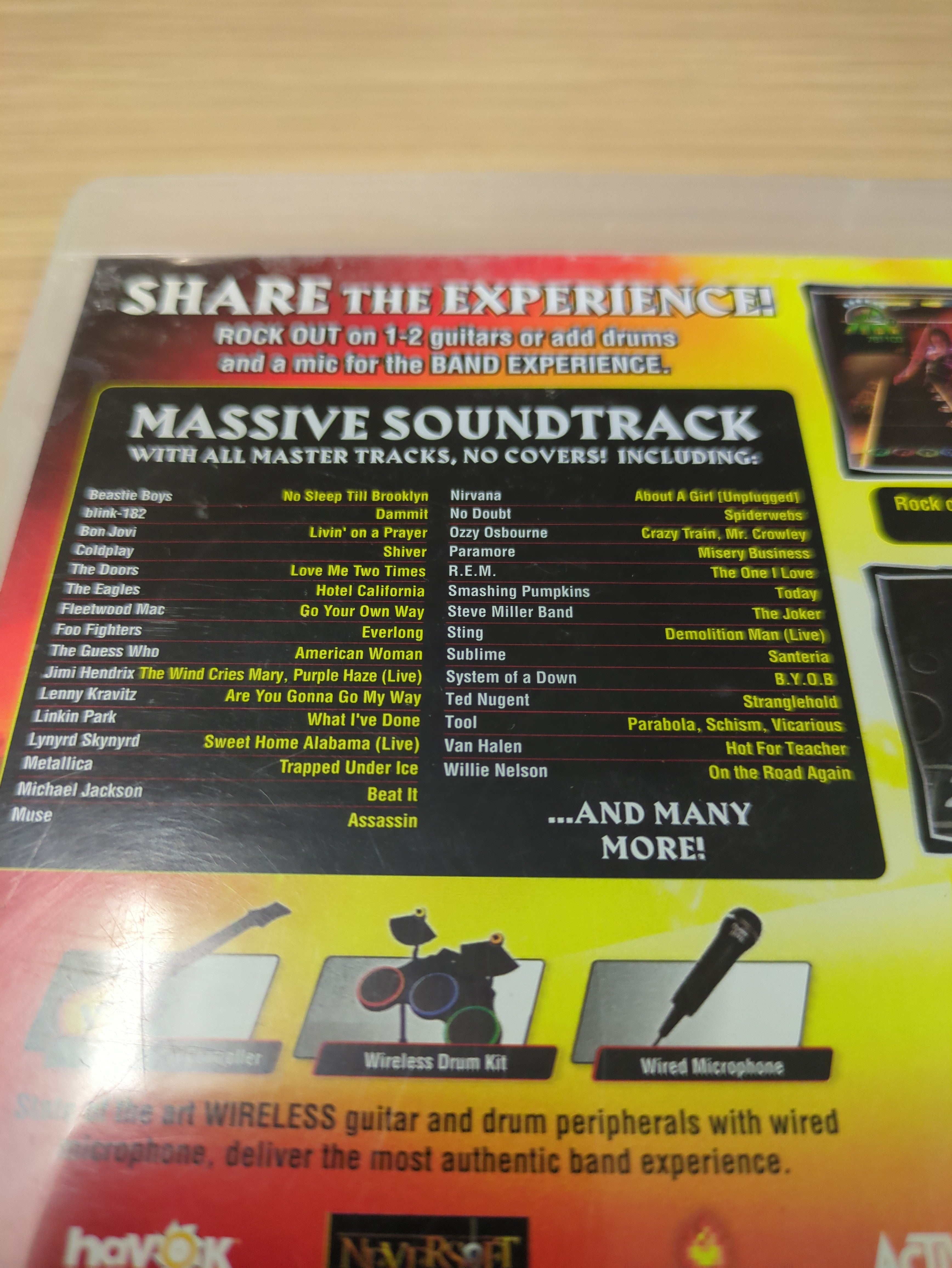 Guitar Hero World Tour Sony PS3 game