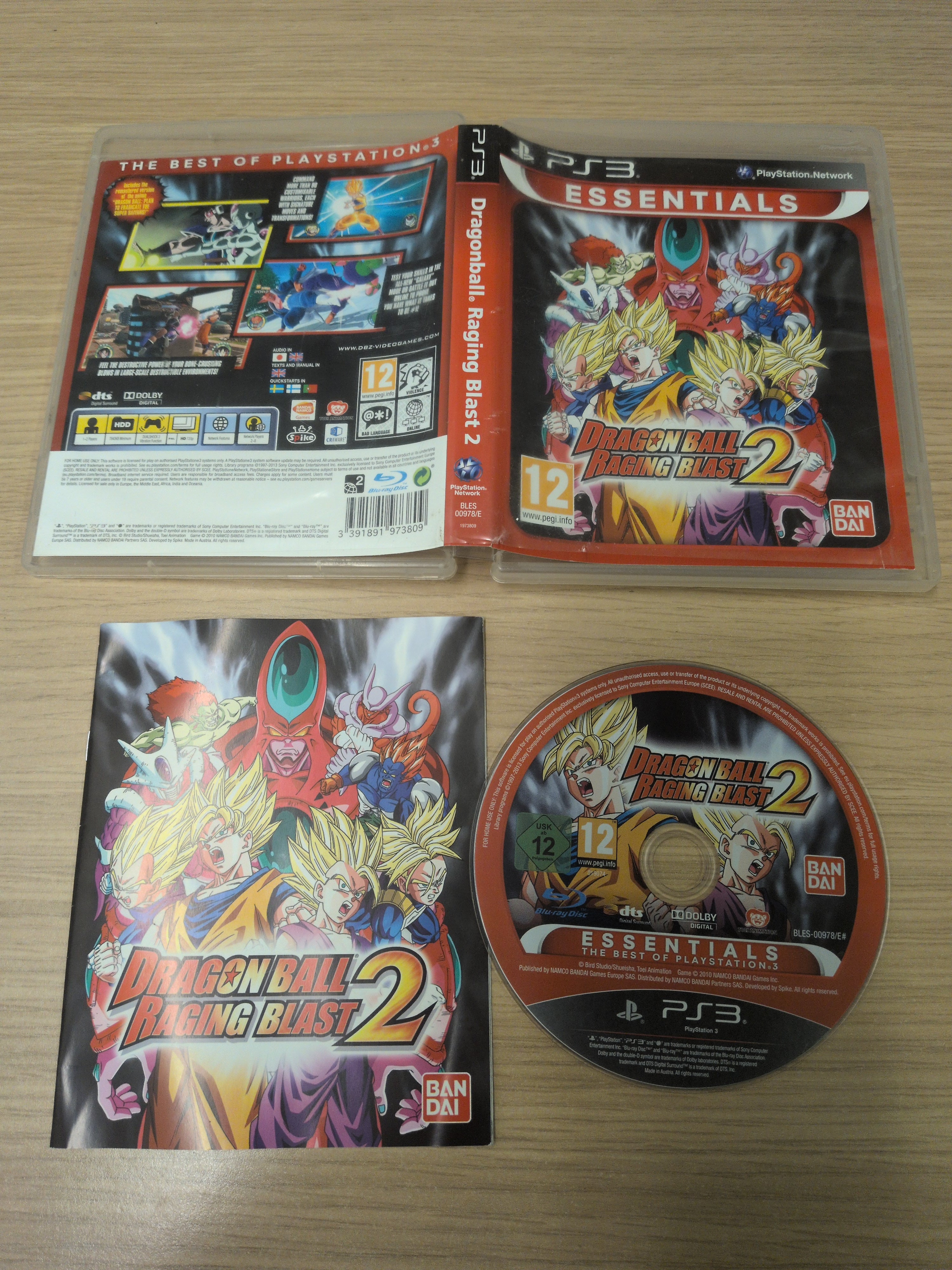 Dragon Ball Raging Blast 2 Essentials PS3 game
