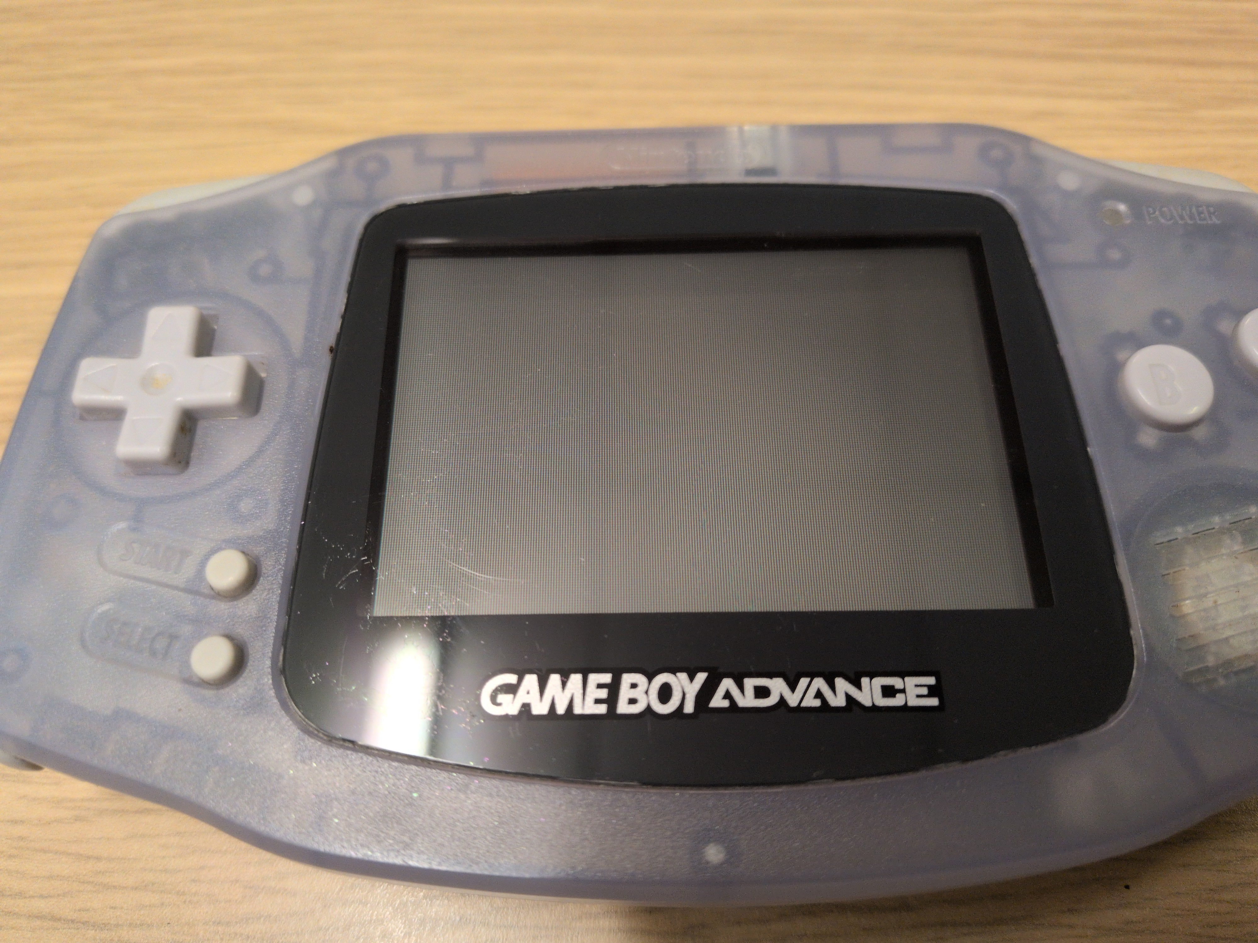 Nintendo Game Boy Advance GBA Handhels Console Transparent