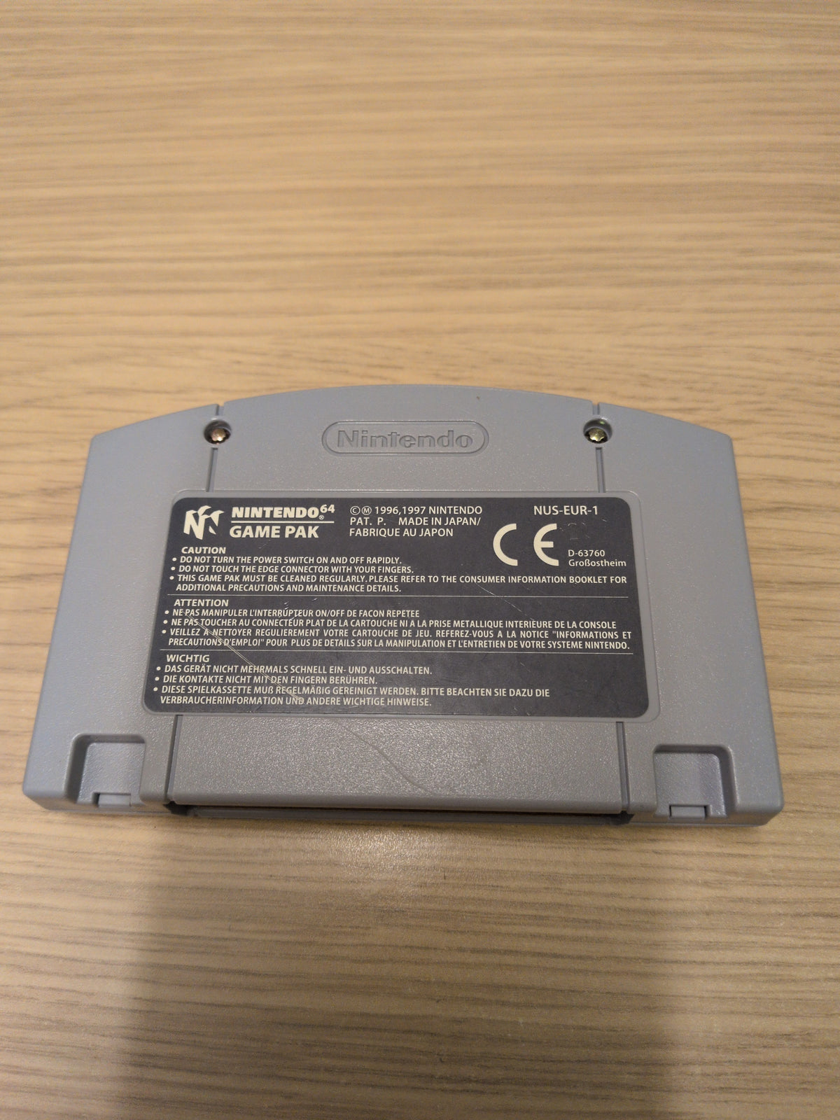 1080 Snowboarding Nintendo N64 game Cart Only