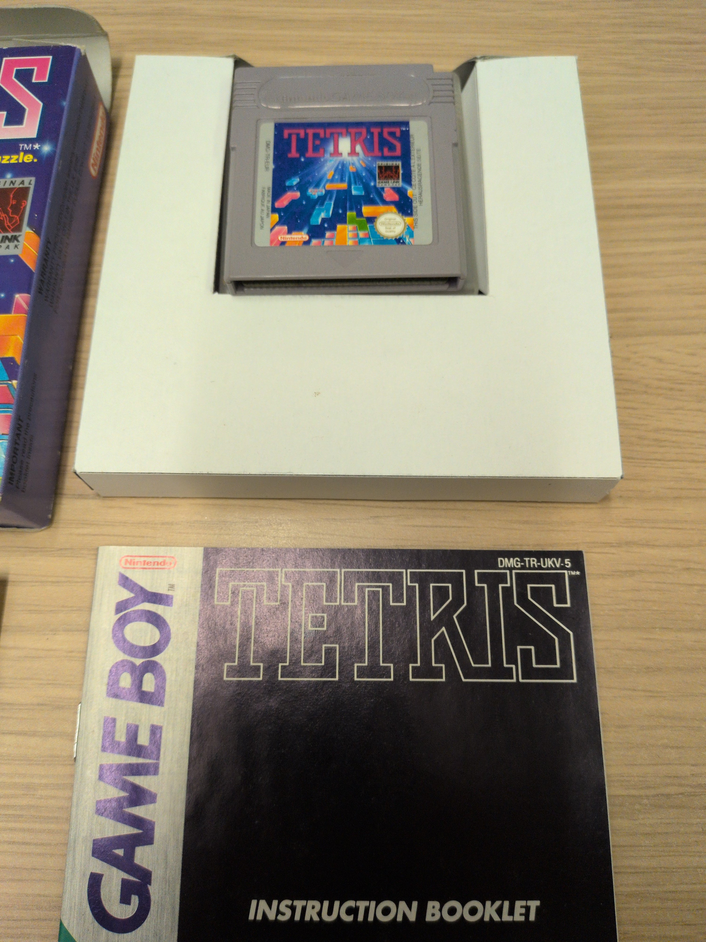 Tetris Nintendo Game Boy game Boxed