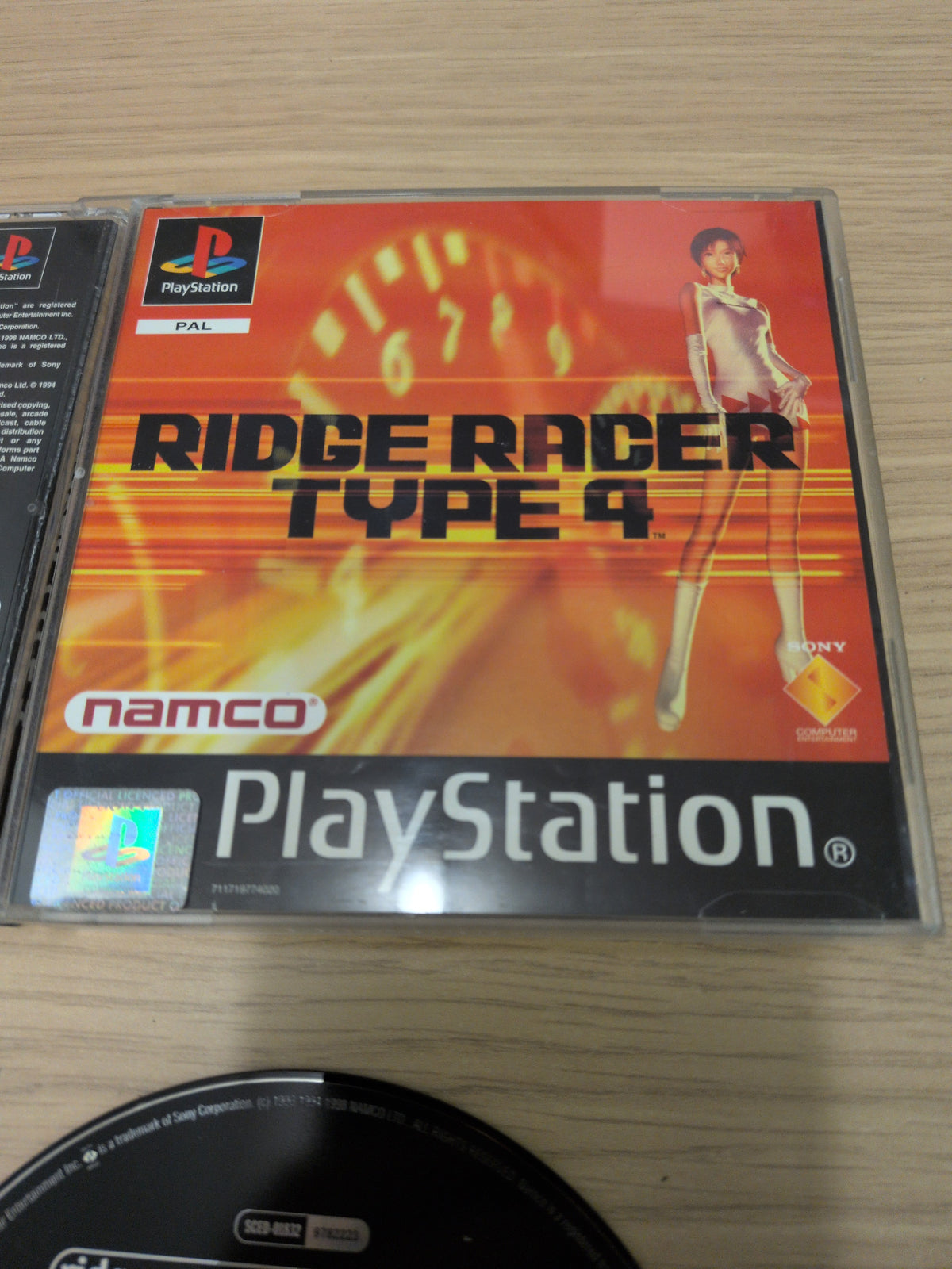 Ridge Racer Type 4 Sony PS1 game