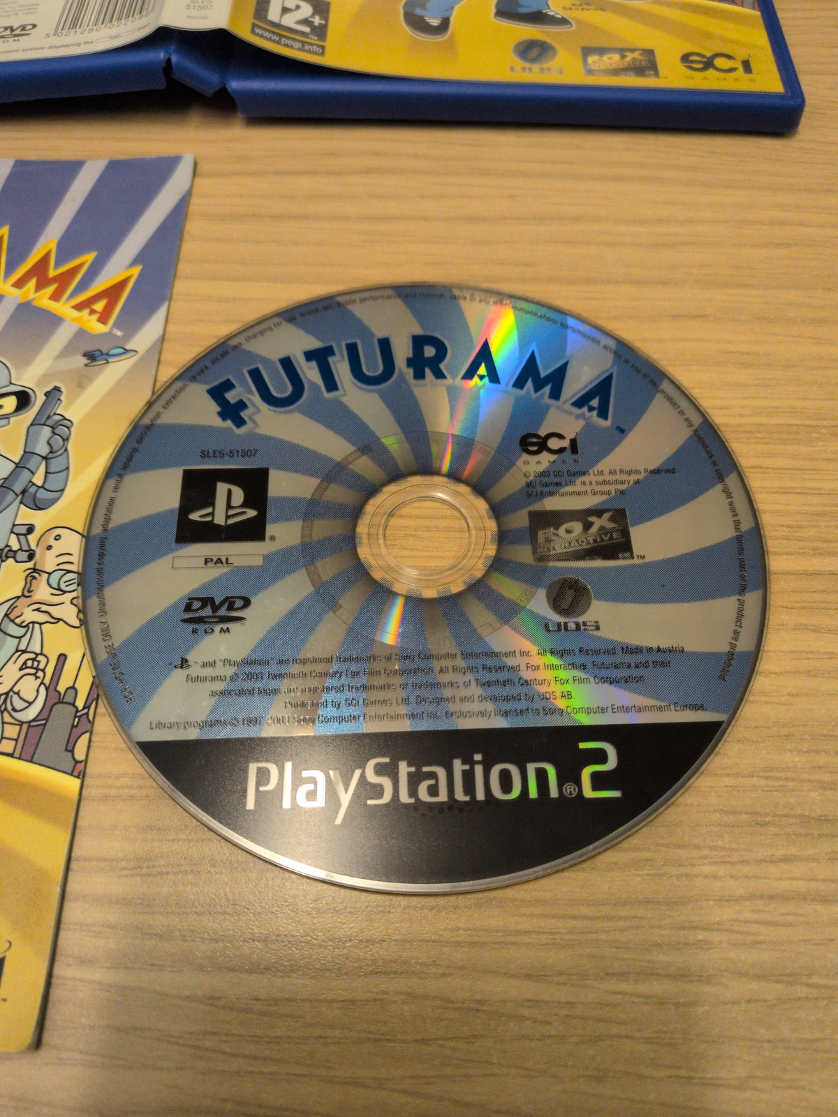 Futurama Sony PS2 game