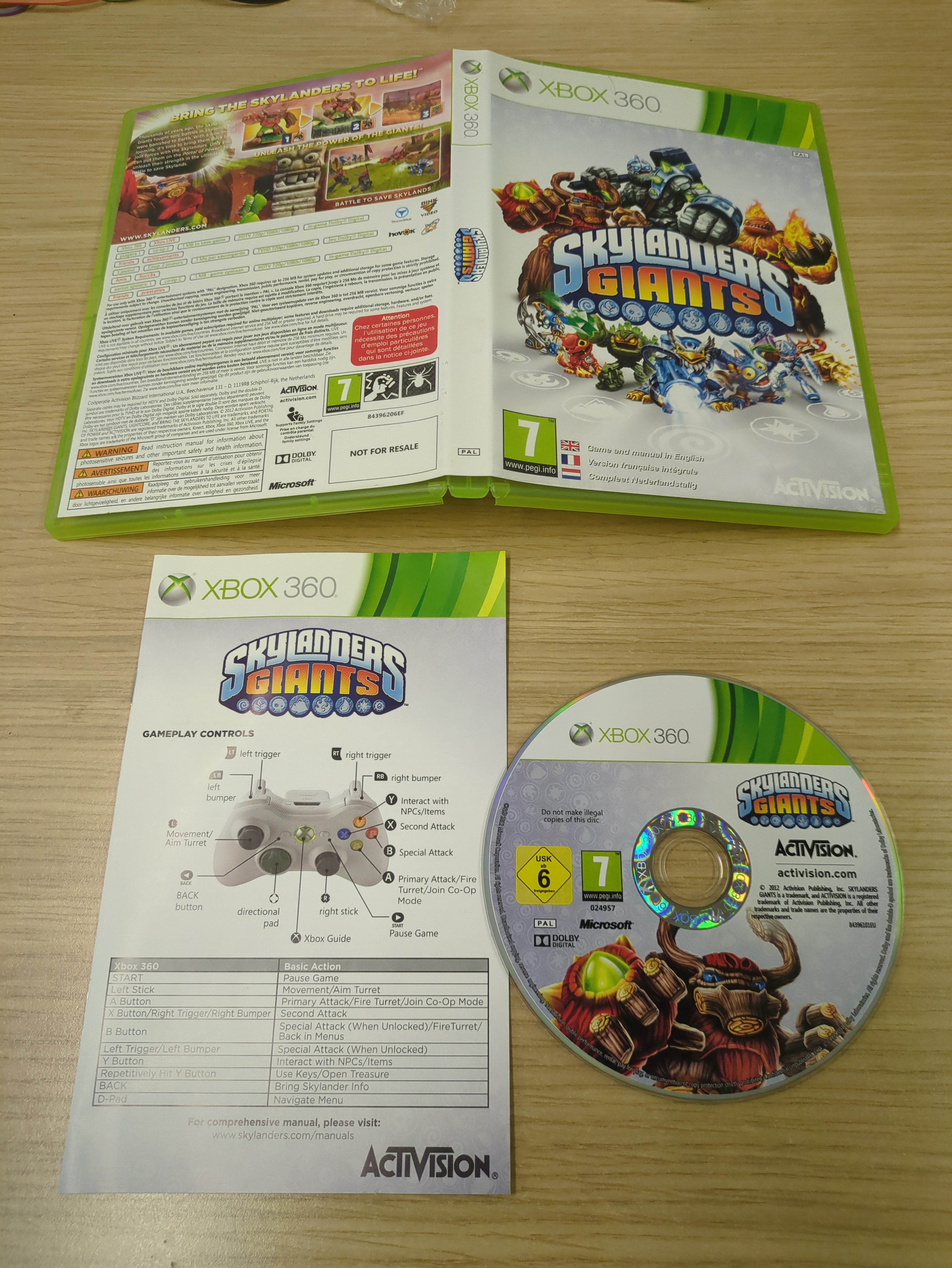 Skylanders Giants Xbox 360 game