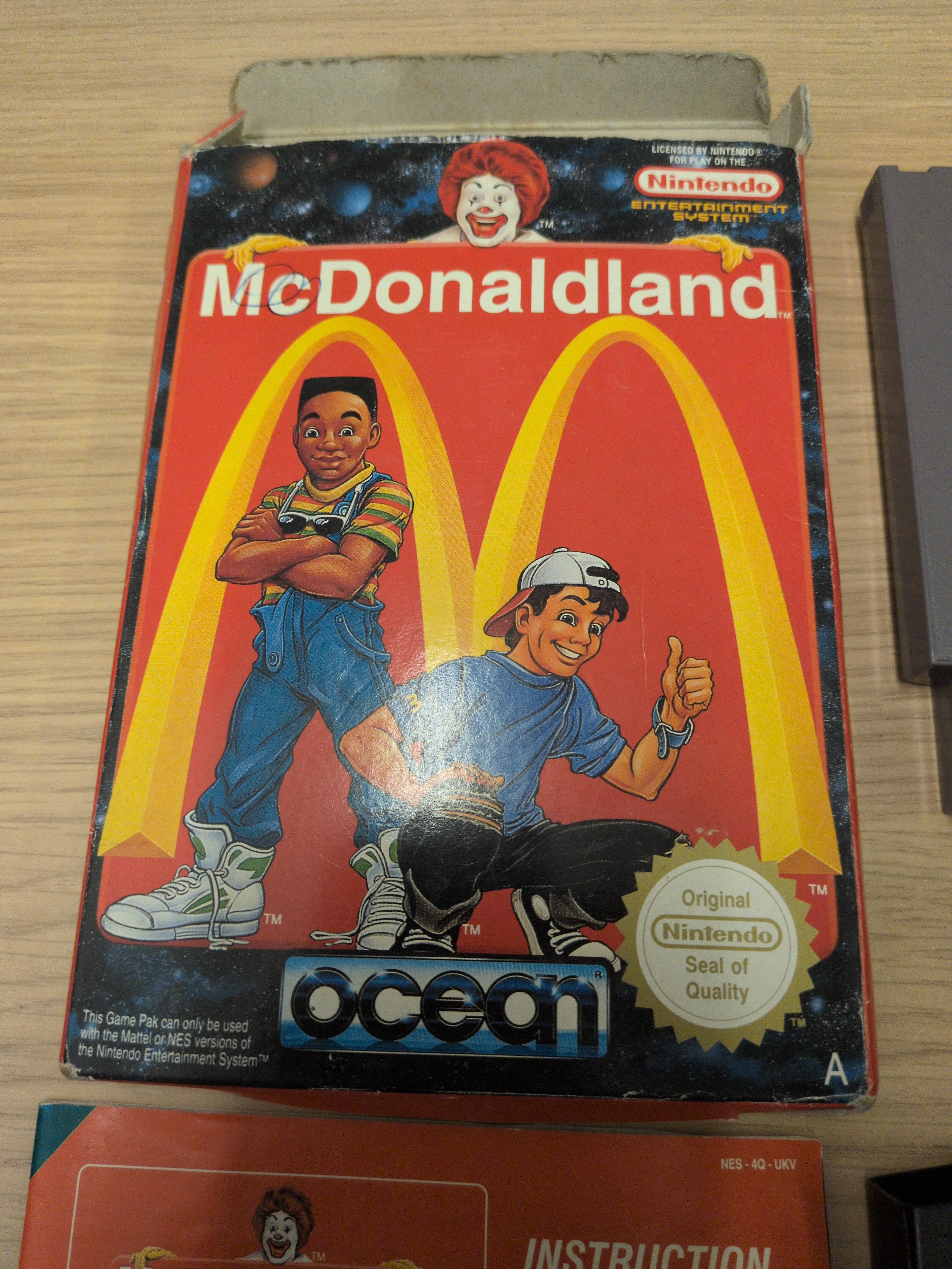 Mcdonaldland Nintendo NES game