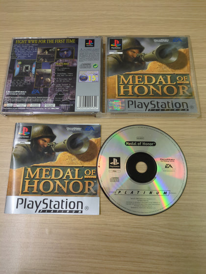 Medal of Honor Platinum Sony PS1 game