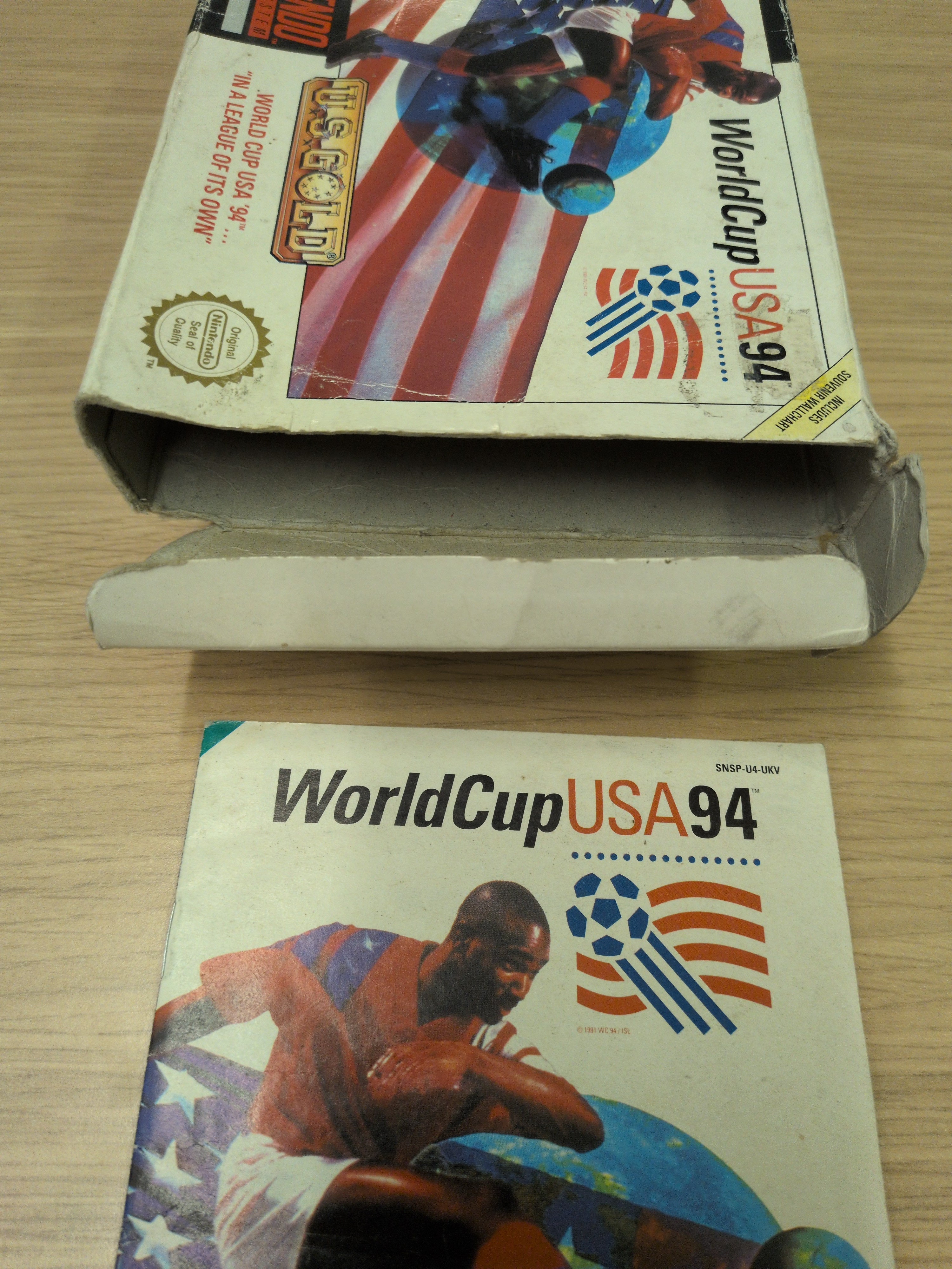 World Cup USA 94 Super Nintendo SNES game