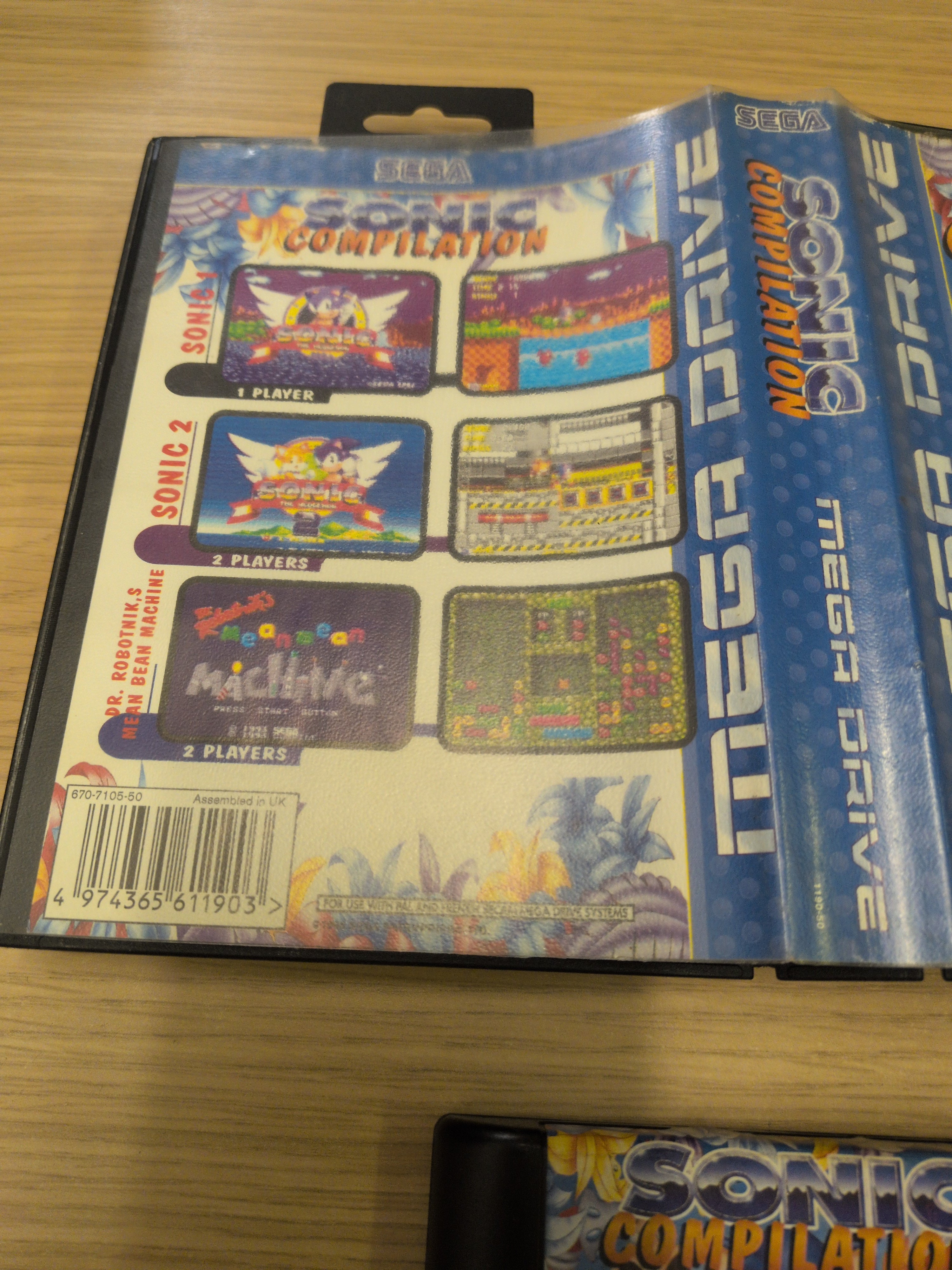Sonic Compilation Sega Mega Drive game