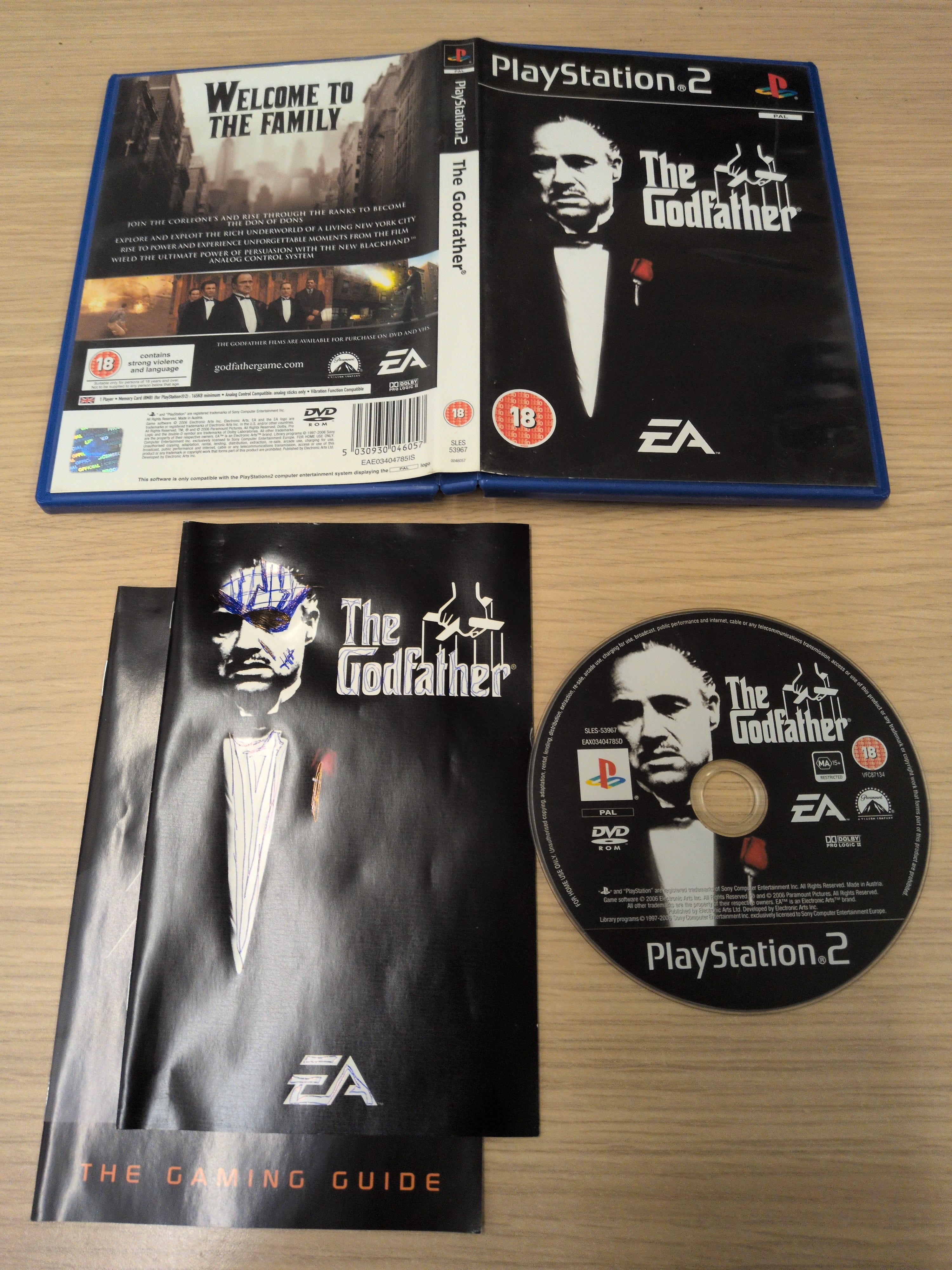 The Godfather Sony PS2 game