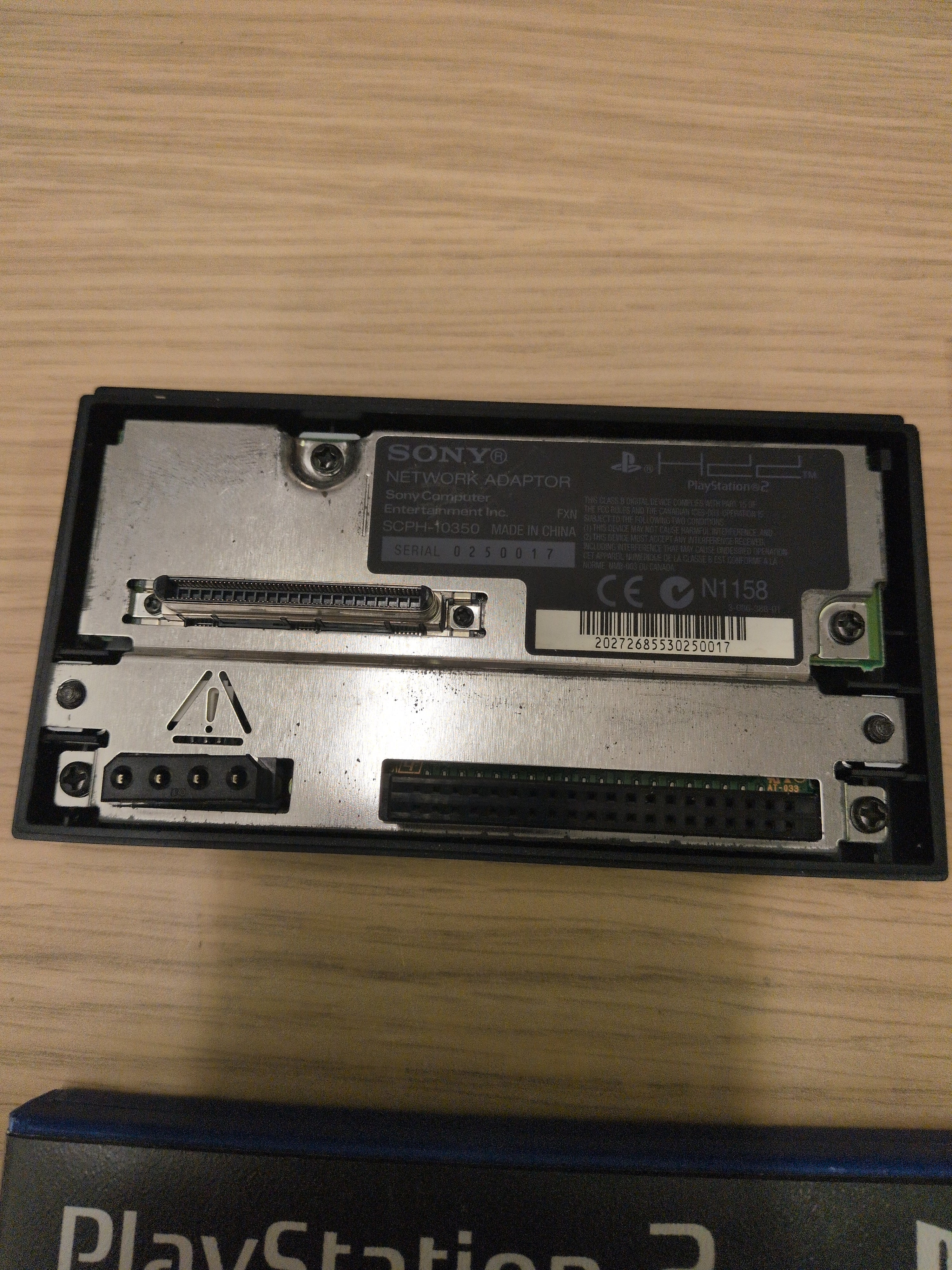 Network Adaptor with Network Access Disc Sony PS2