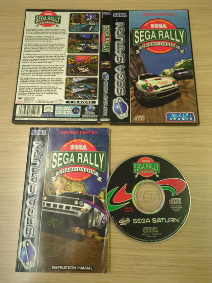 Sega Rally Championship Sega Saturn game