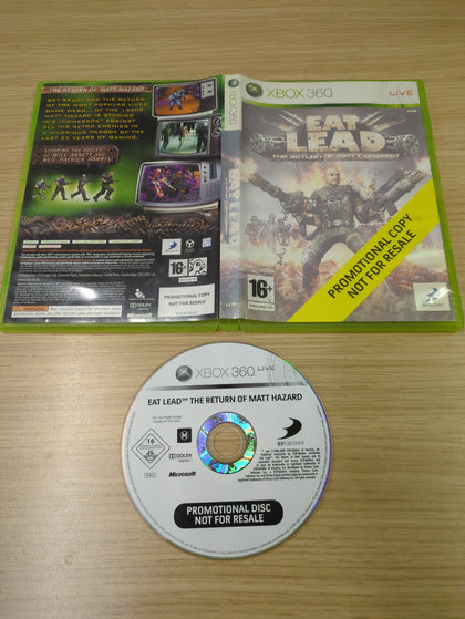 Eat Lead The Return of Matt Hazard Xbox 360 game