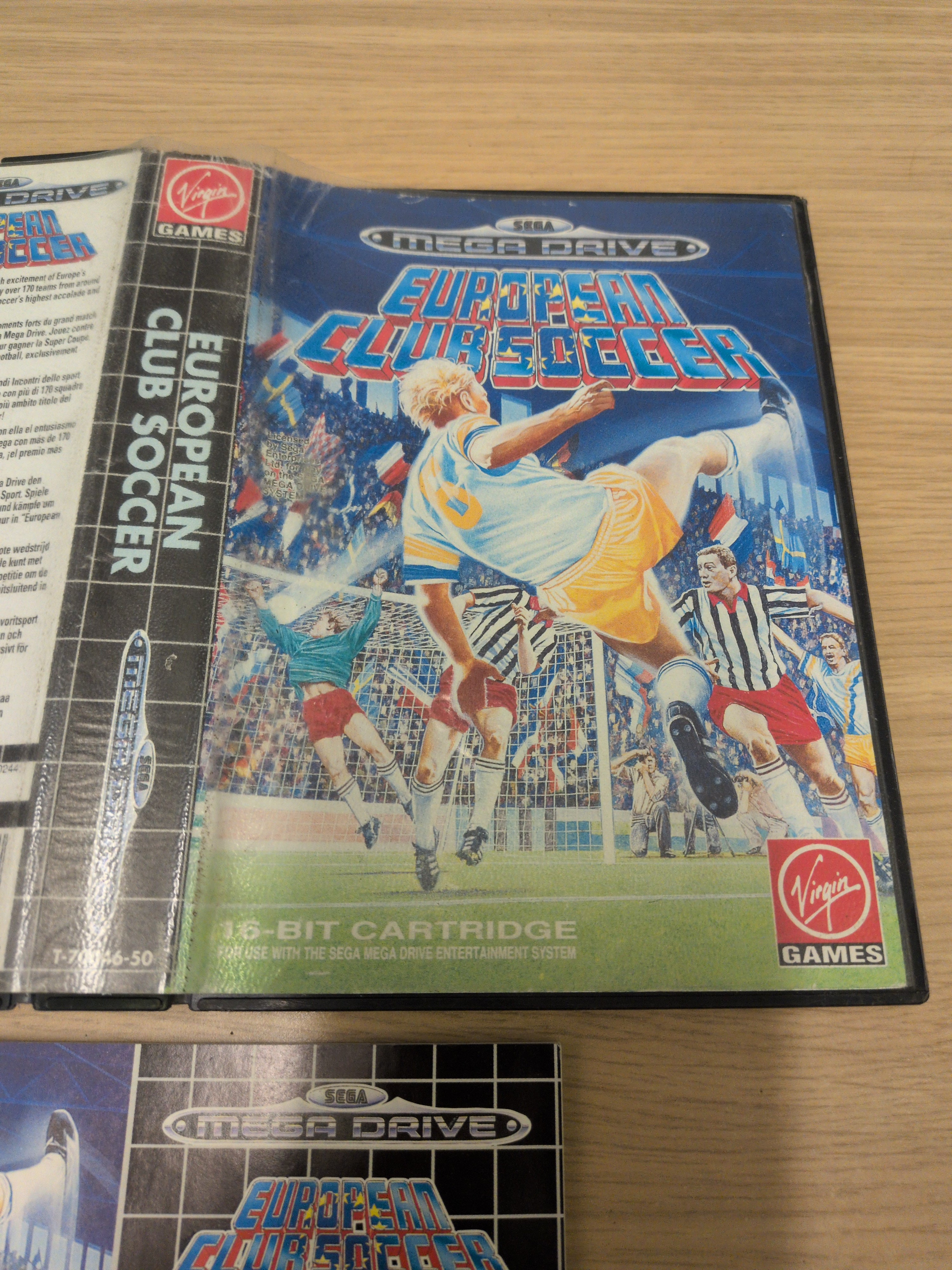 European Club Soccer Sega Mega Drive game