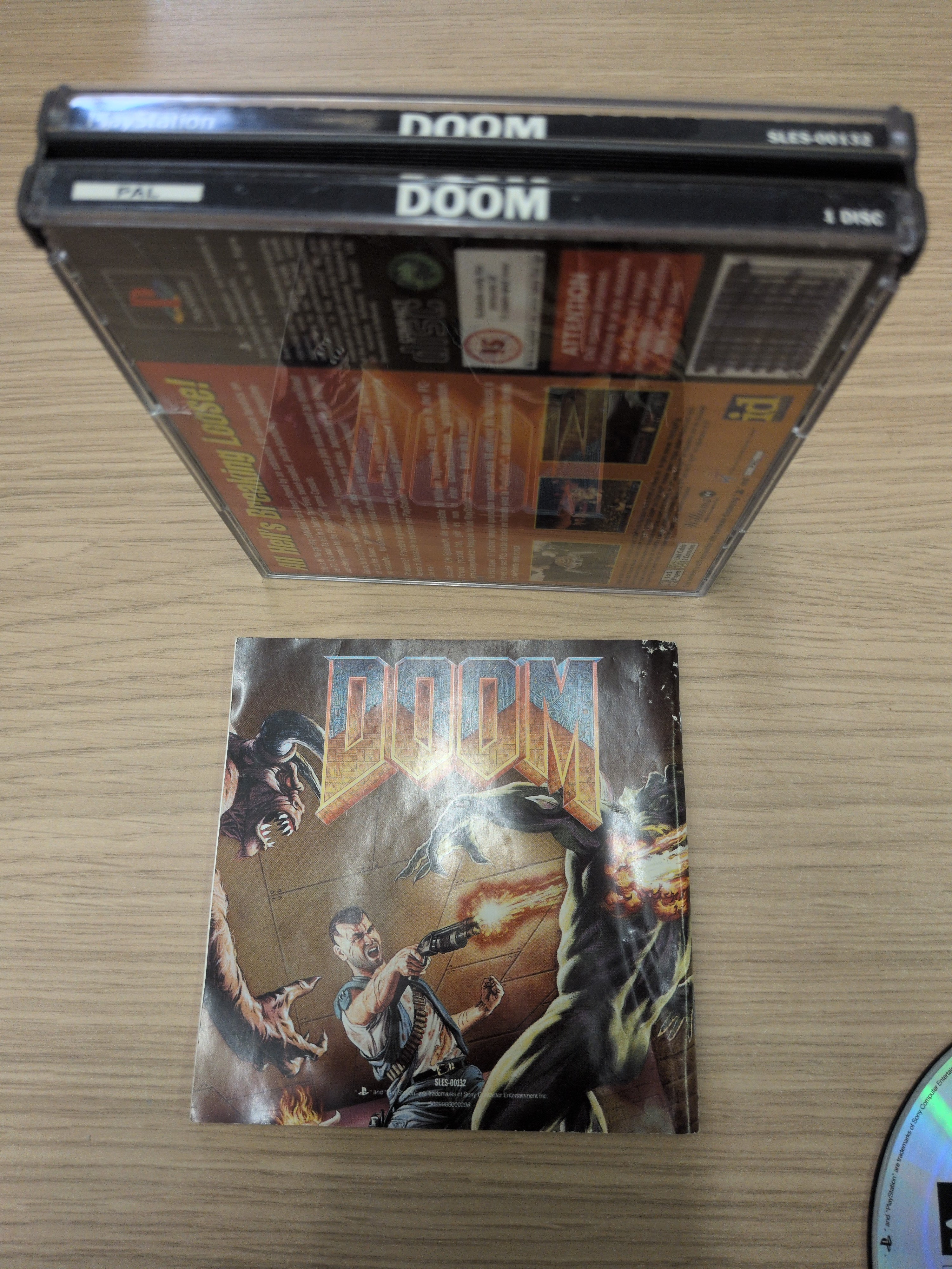Doom (Big Box) Sony PS1 game
