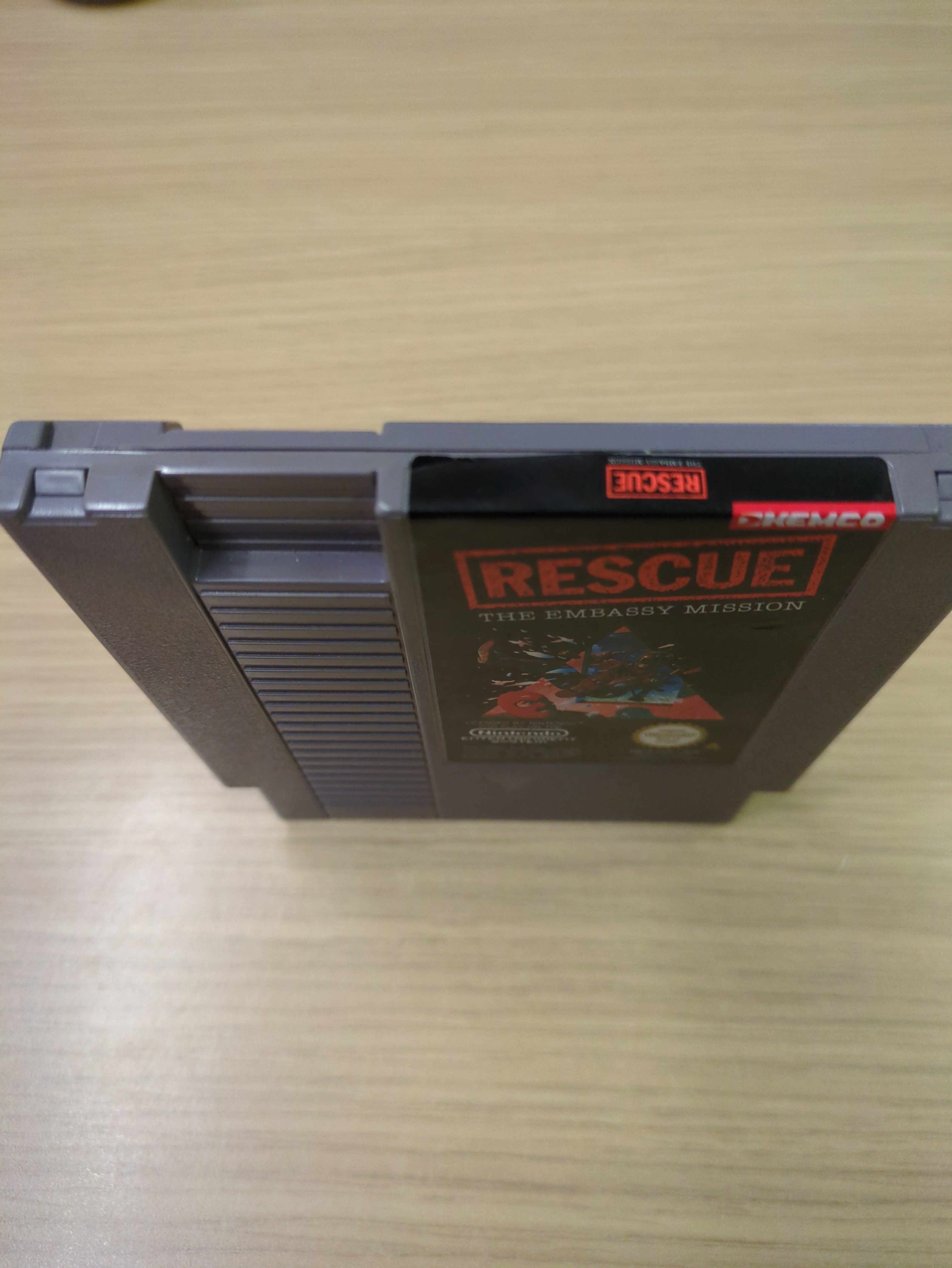 Rescue The Embassy Mission Nintendo NES game cart only