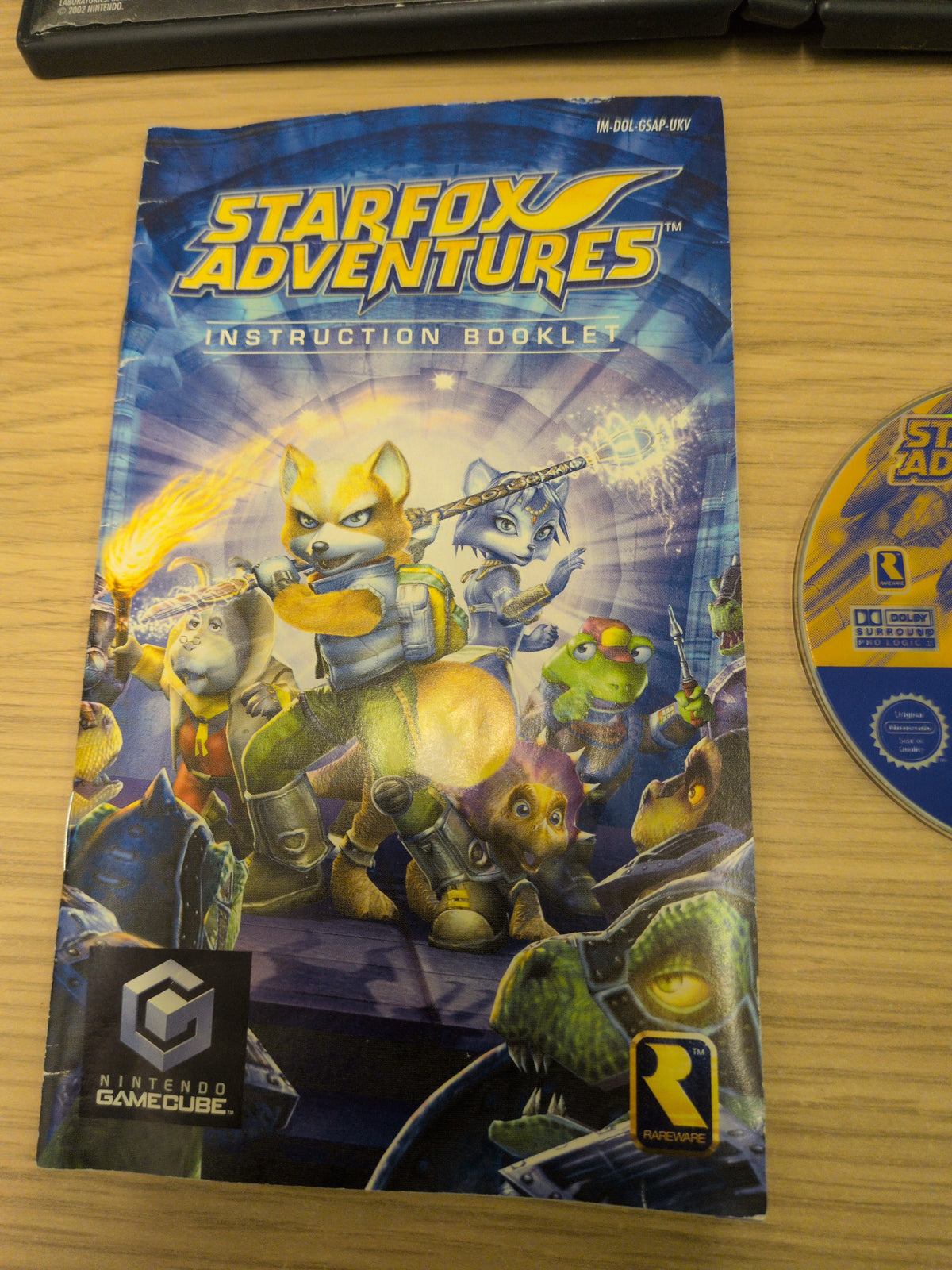 Starfox Adventures Nintendo GameCube game