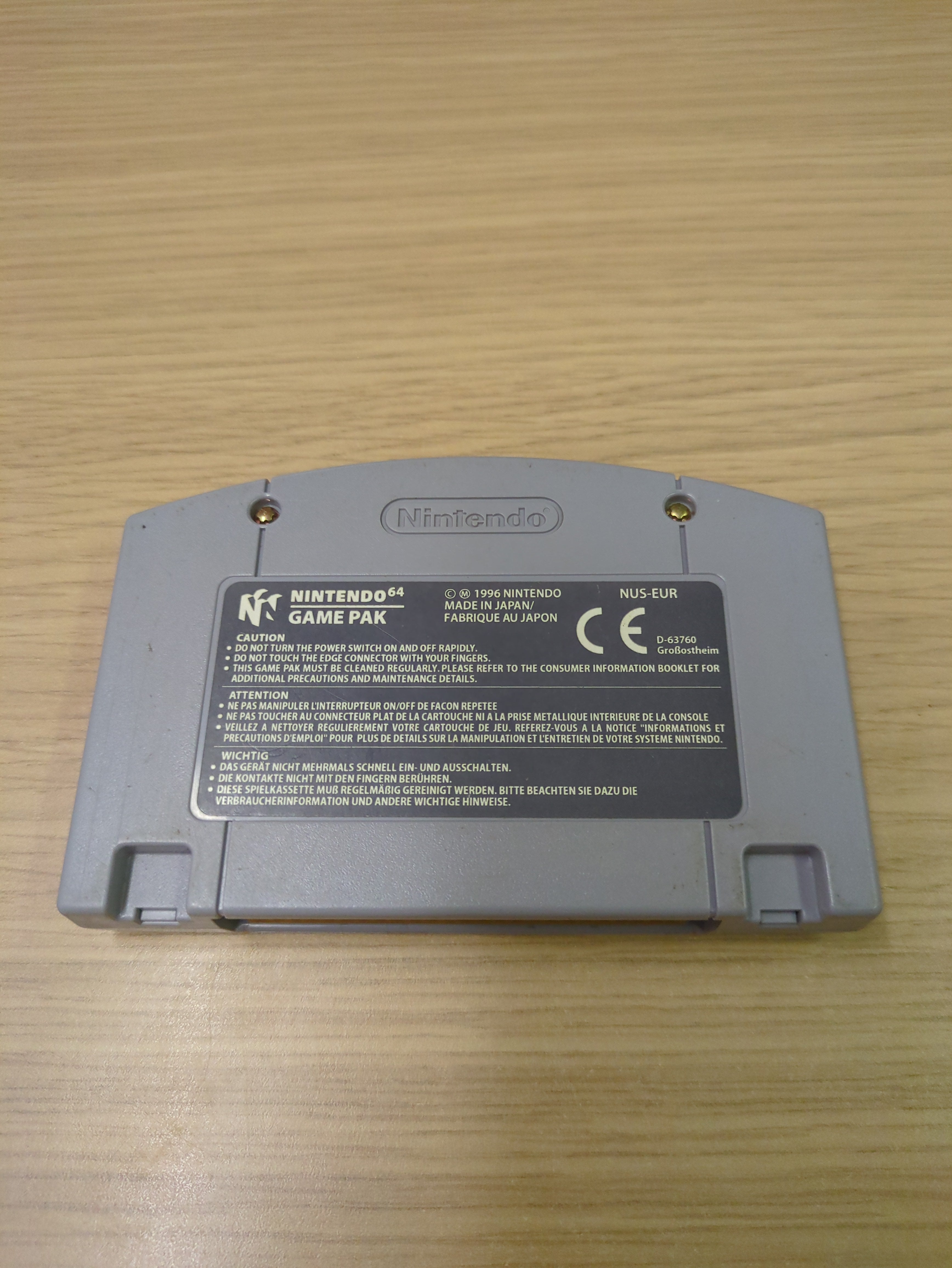 Wave Race 64 Nintendo N64 game Cart Only