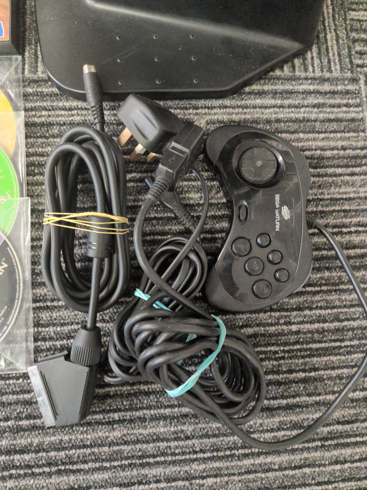 Sega Saturn Model 2 Console with Games bundle