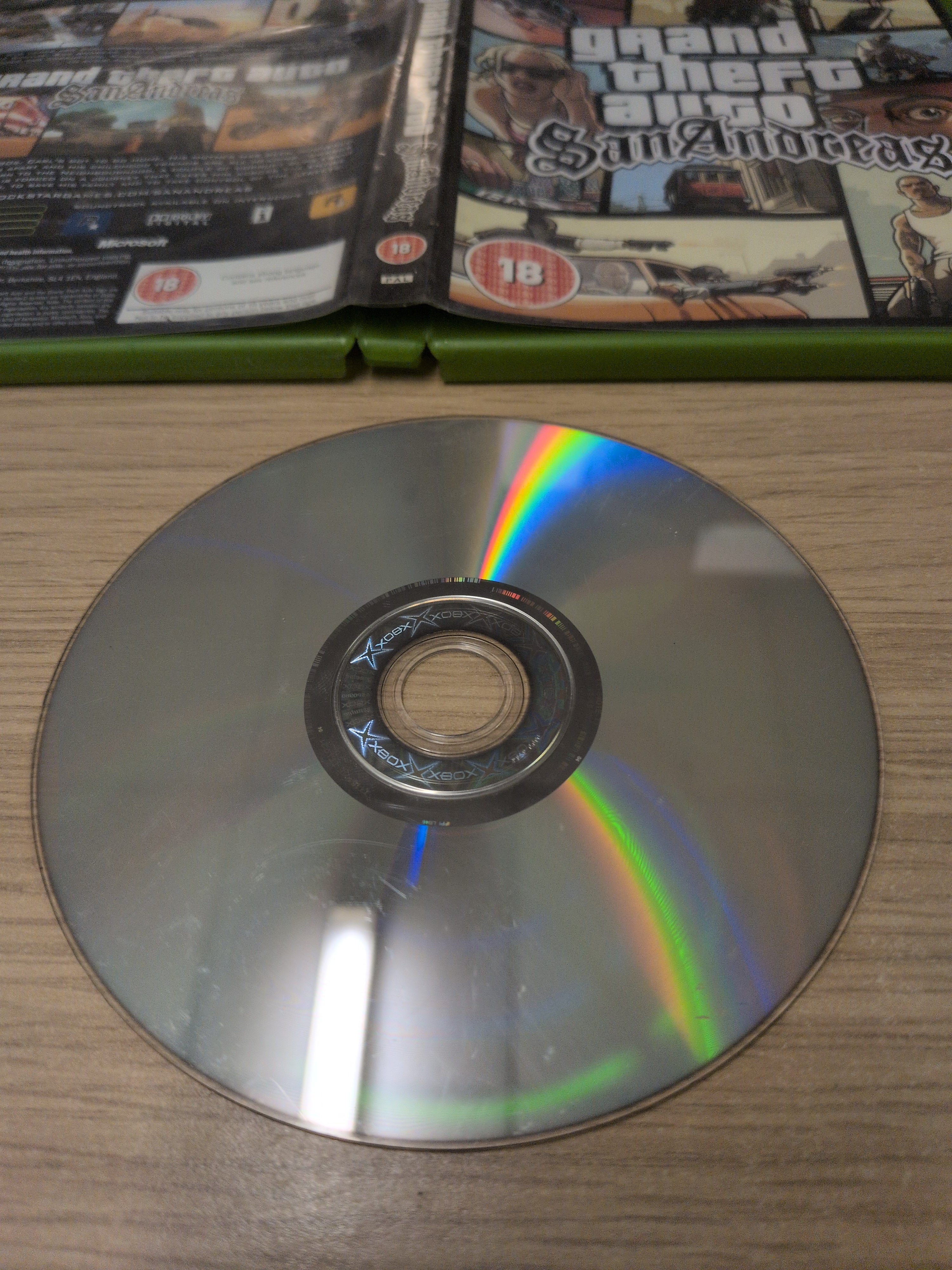 Grand Theft Auto: San Andreas original Xbox game