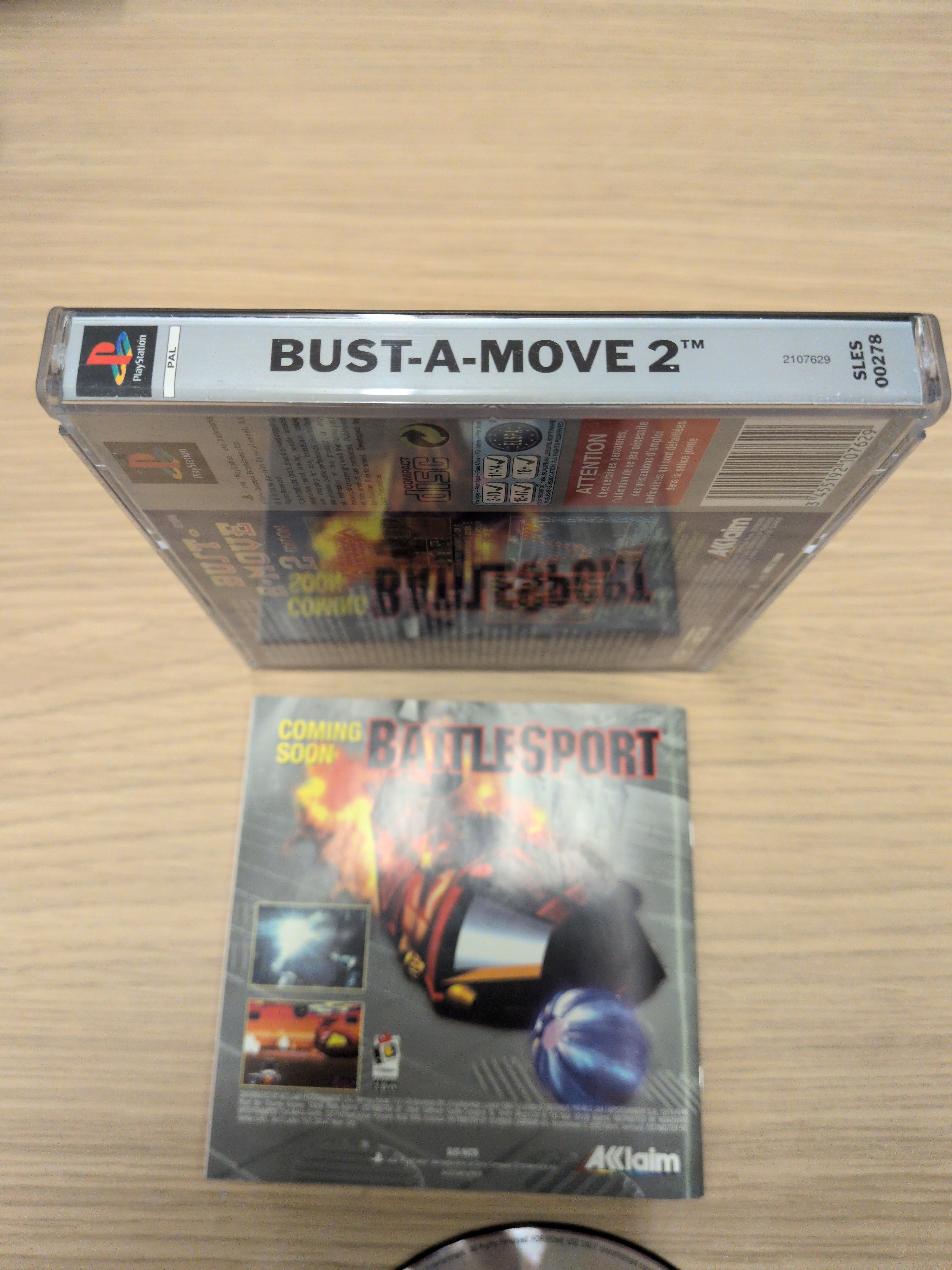 Bust-A-Move 2 Arcade Edition (Platinum) Sony PS1 game