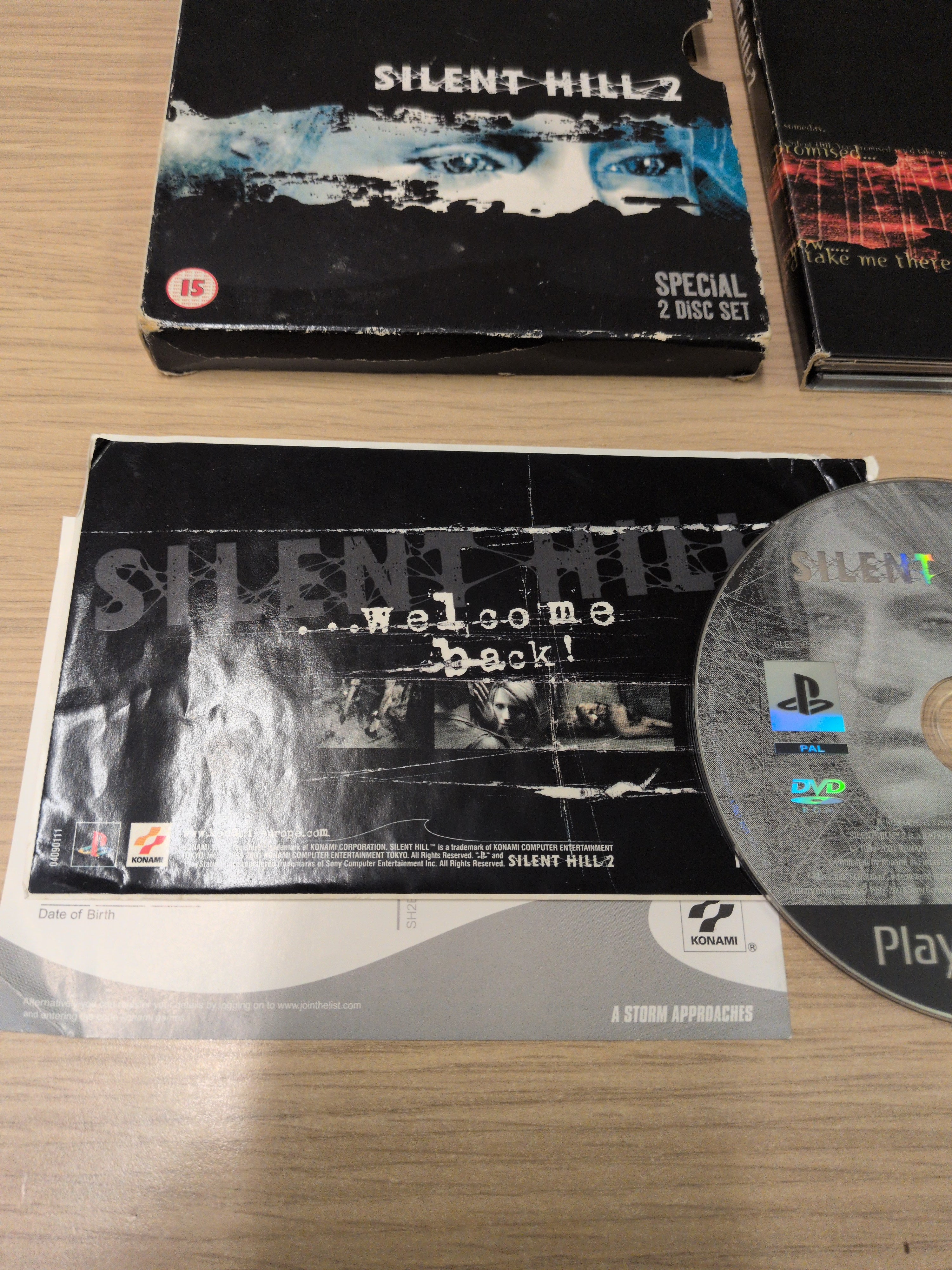 Silent Hill 2 Special 2 Disc Set Sony PS2 game