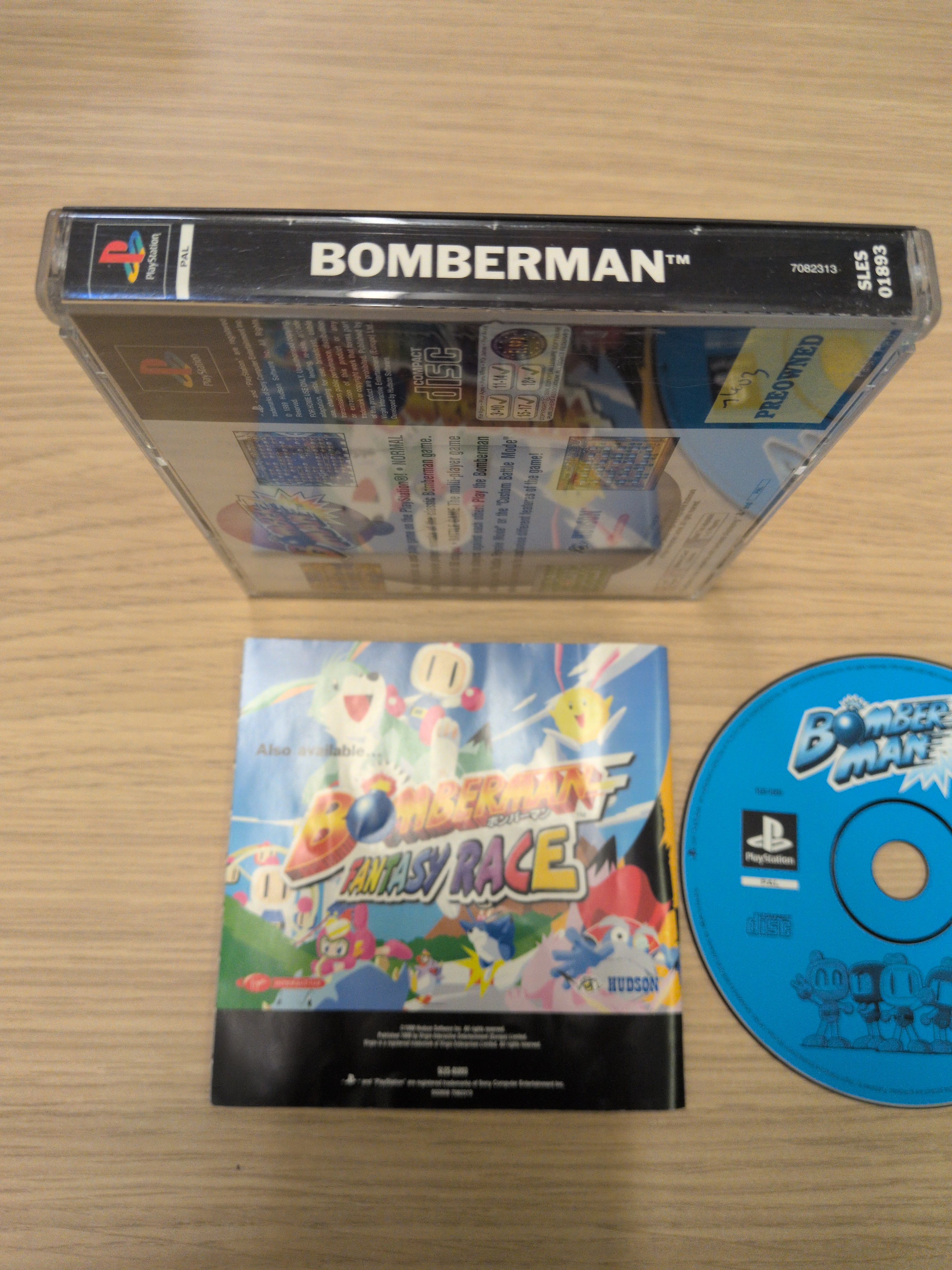 Bomberman Sony PS1 game