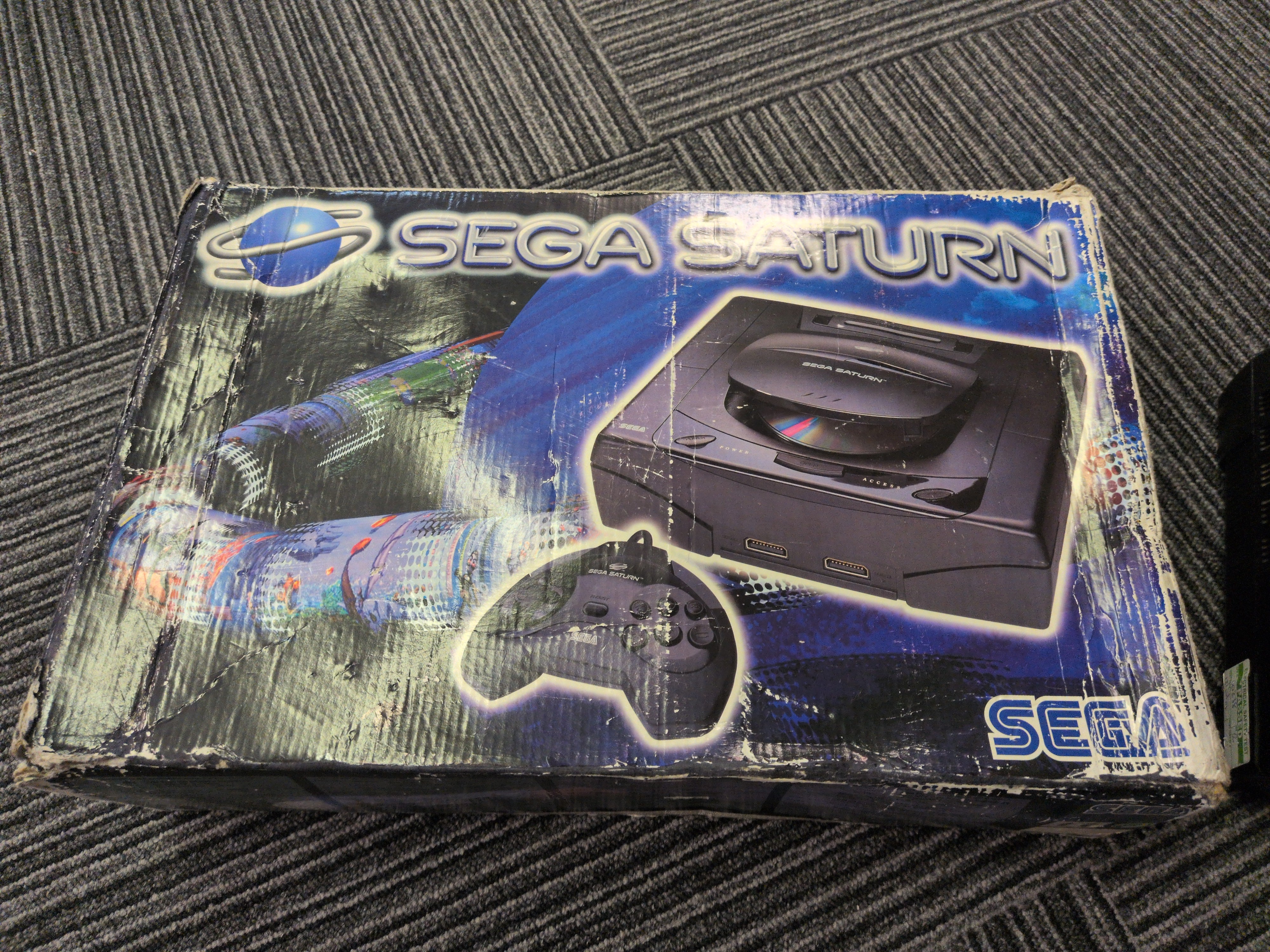 Sega Saturn Model 1 Boxed Console