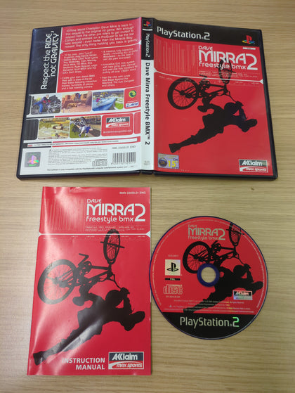 Dave Mirra Freestyle BMX 2 Sony PS2 game