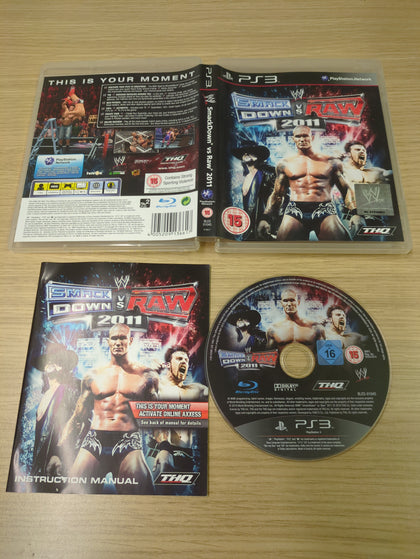 WWE Smackdown vs Raw 2011 Sony PS3 game