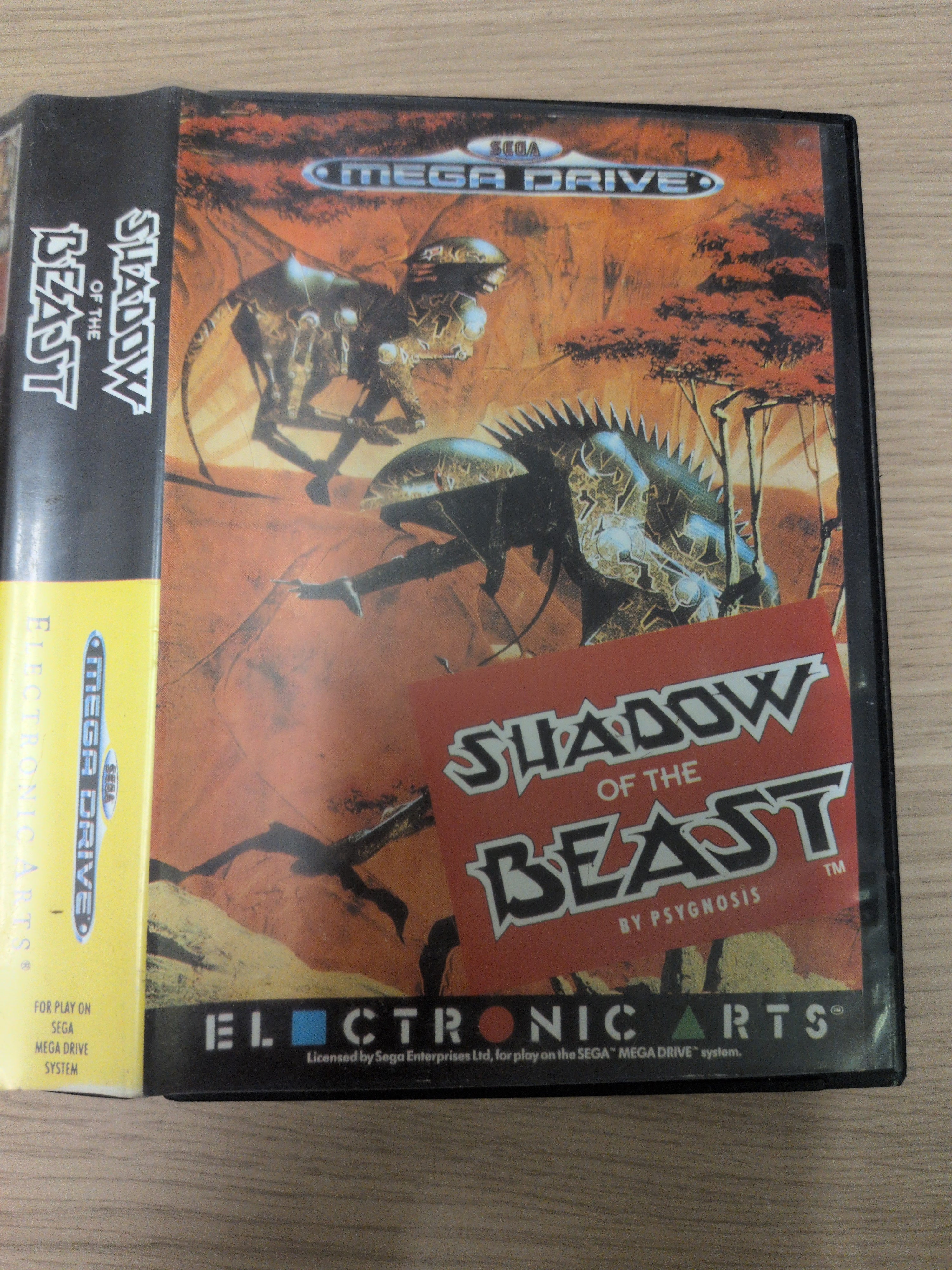 Shadow of the Beast Sega Mega Drive game