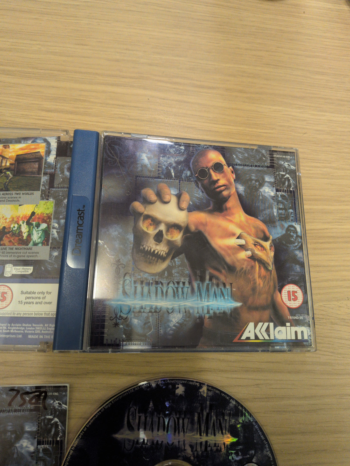 Shadow Man Sega Dreamcast game