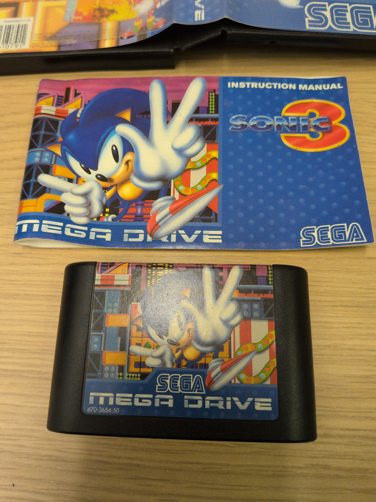 Sonic 3 Sega Mega Drive game