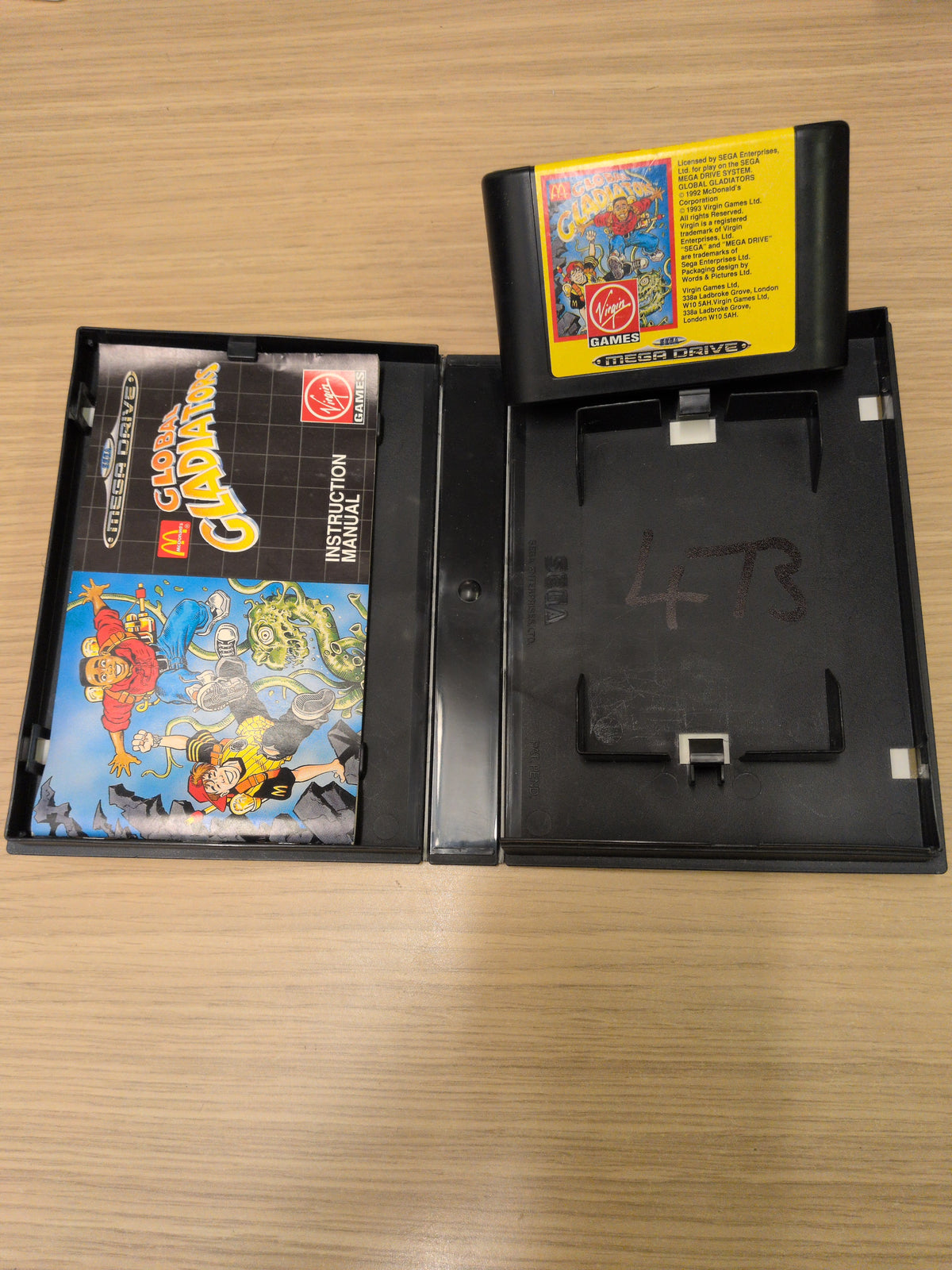 Global Gladiators Sega Mega Drive game